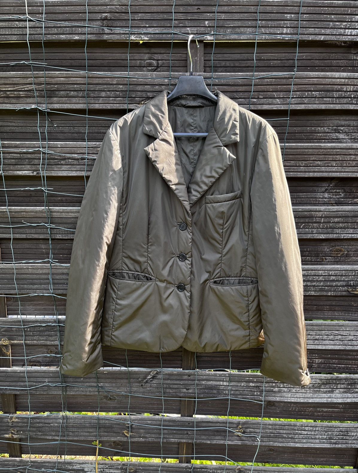 Prada 🔴 PRADA SS06 NYLON JACKET LUXURY ARCHIVE Y2K BLAZER Size M / US 6-8 / IT 42-44 - 1 Thumbnail
