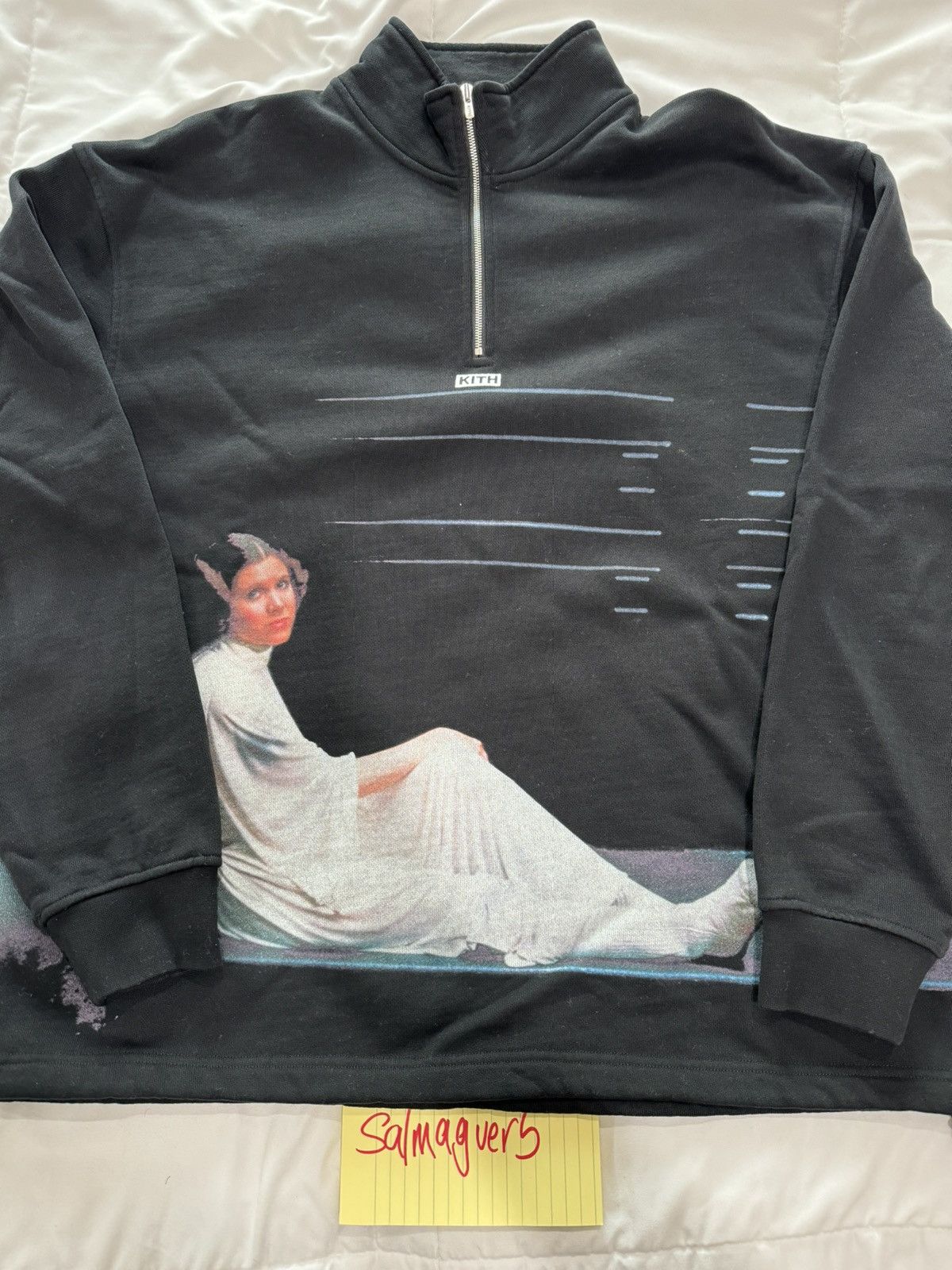 Kith × Star Wars Kith x Star Wars Leia Quarter Zip | Grailed 