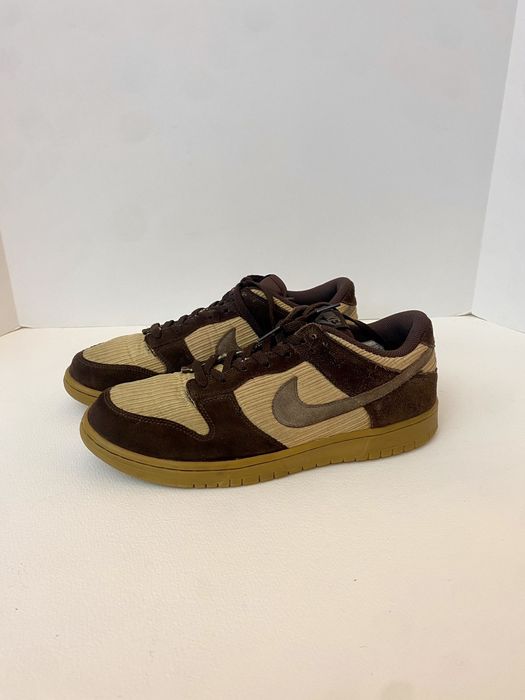 Nike Dunk Low CL Corduroy 2007 DS Baroque Brown | Grailed