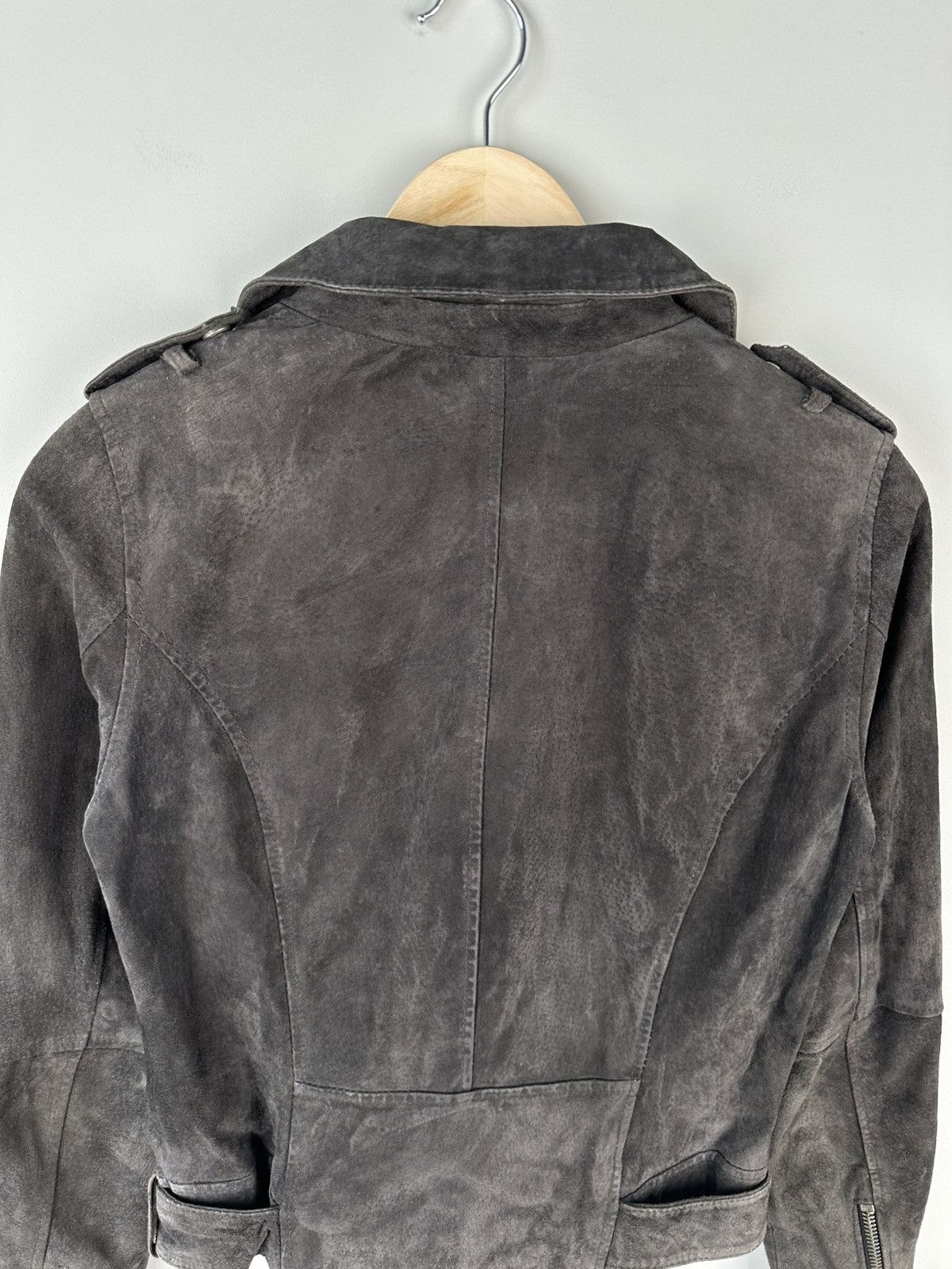 Other Vintage Y2k Avant Garde Leather Biker Jacket Asymmetrical Size M / US 6-8 / IT 42-44 - 5 Thumbnail