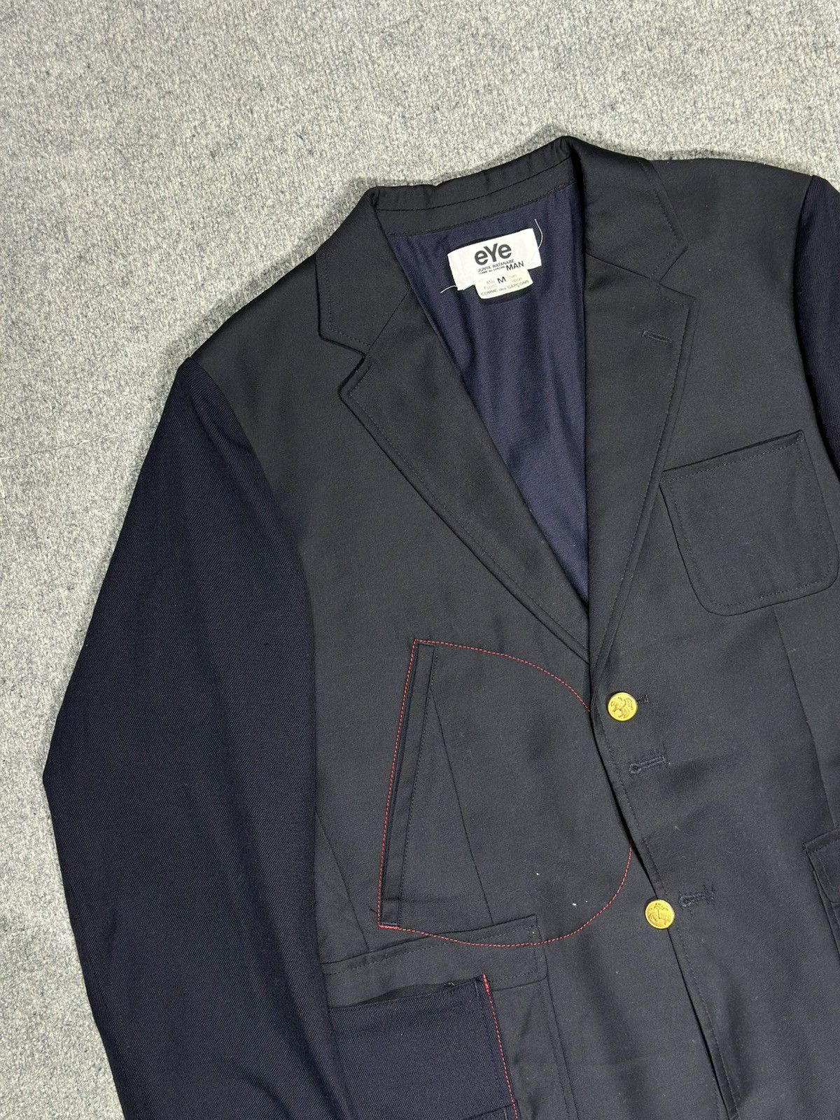 Comme des Garcons eye COMME des GARÇONS JUNYA WATANABE BrooksBrothers Blazer Size US M / EU 48-50 / 2 - 5 Thumbnail
