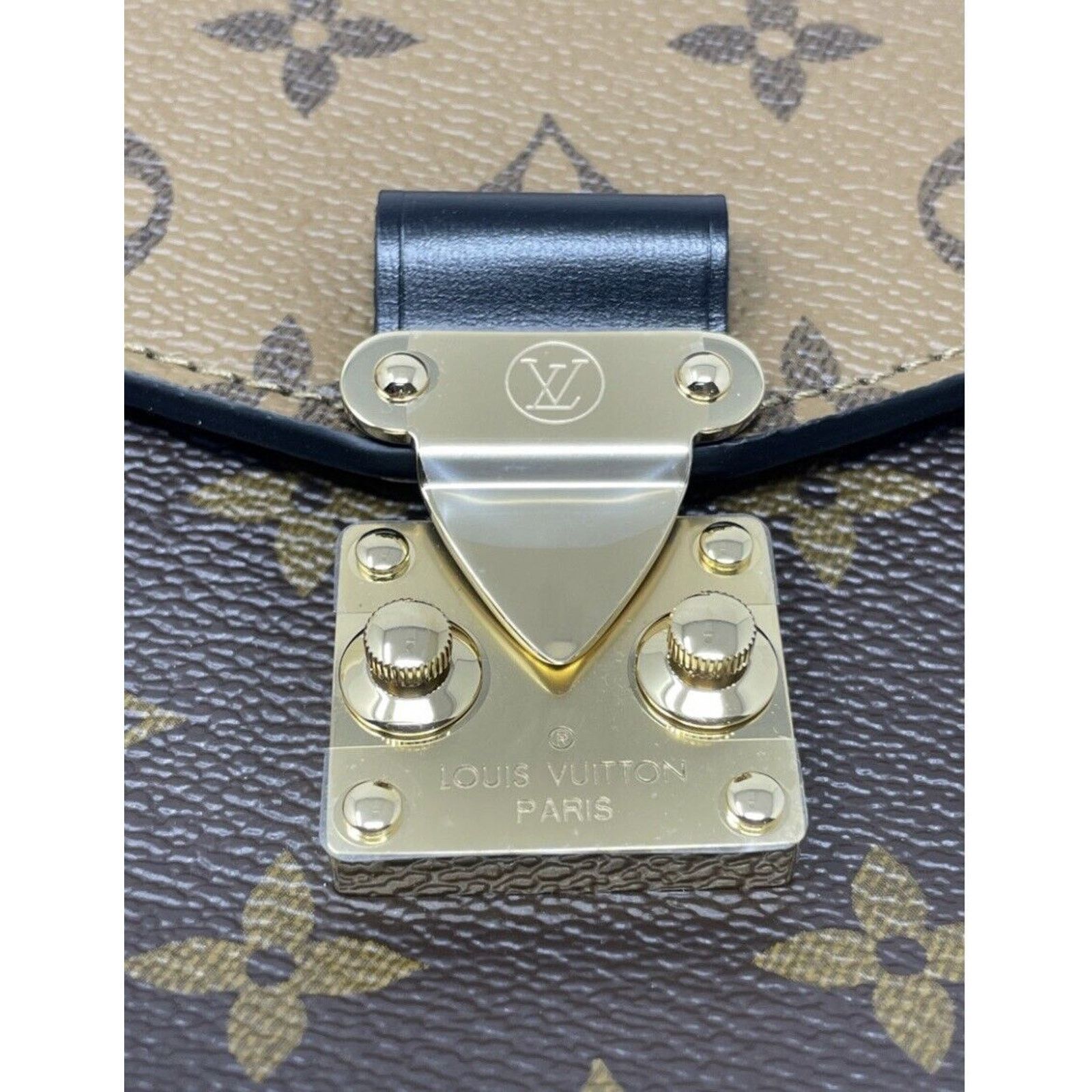 Louis Vuitton Louis Vuitton Pochette Metis Shoulder Bag Brown Size ONE SIZE - 5 Thumbnail