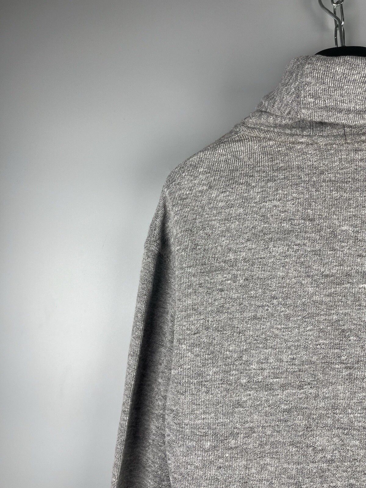 Polo Ralph Lauren Polo Ralph Lauren Shawl Neck Gray Pullover Sweater Size US M / EU 48-50 / 2 - 11 Thumbnail