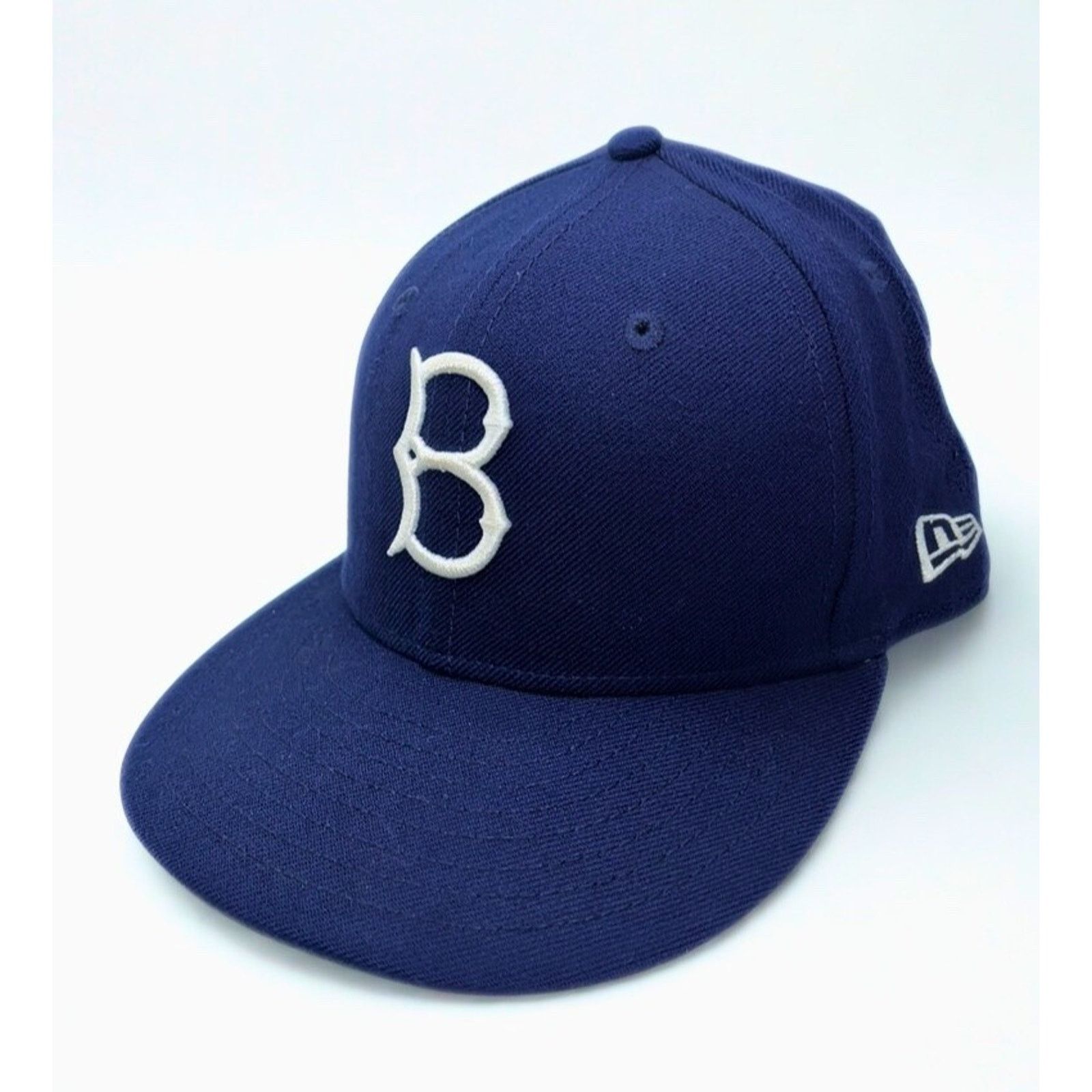 New Era Brooklyn Dodgers New Era Cooperstown Wool Fitted Hat Sz. 7 Size ONE SIZE - 4 Thumbnail