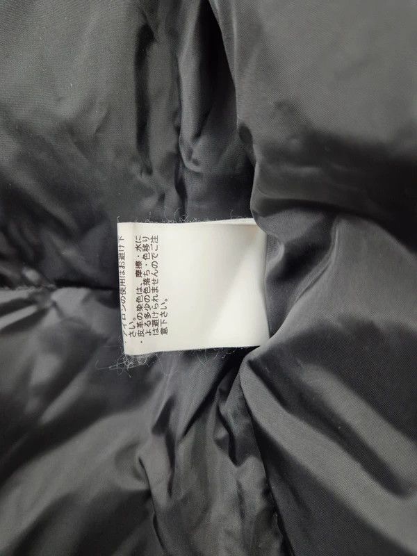 Undercover Undercover Black Leather Sleeve Down Puffer Jacket Size M Size US M / EU 48-50 / 2 - 10 Thumbnail