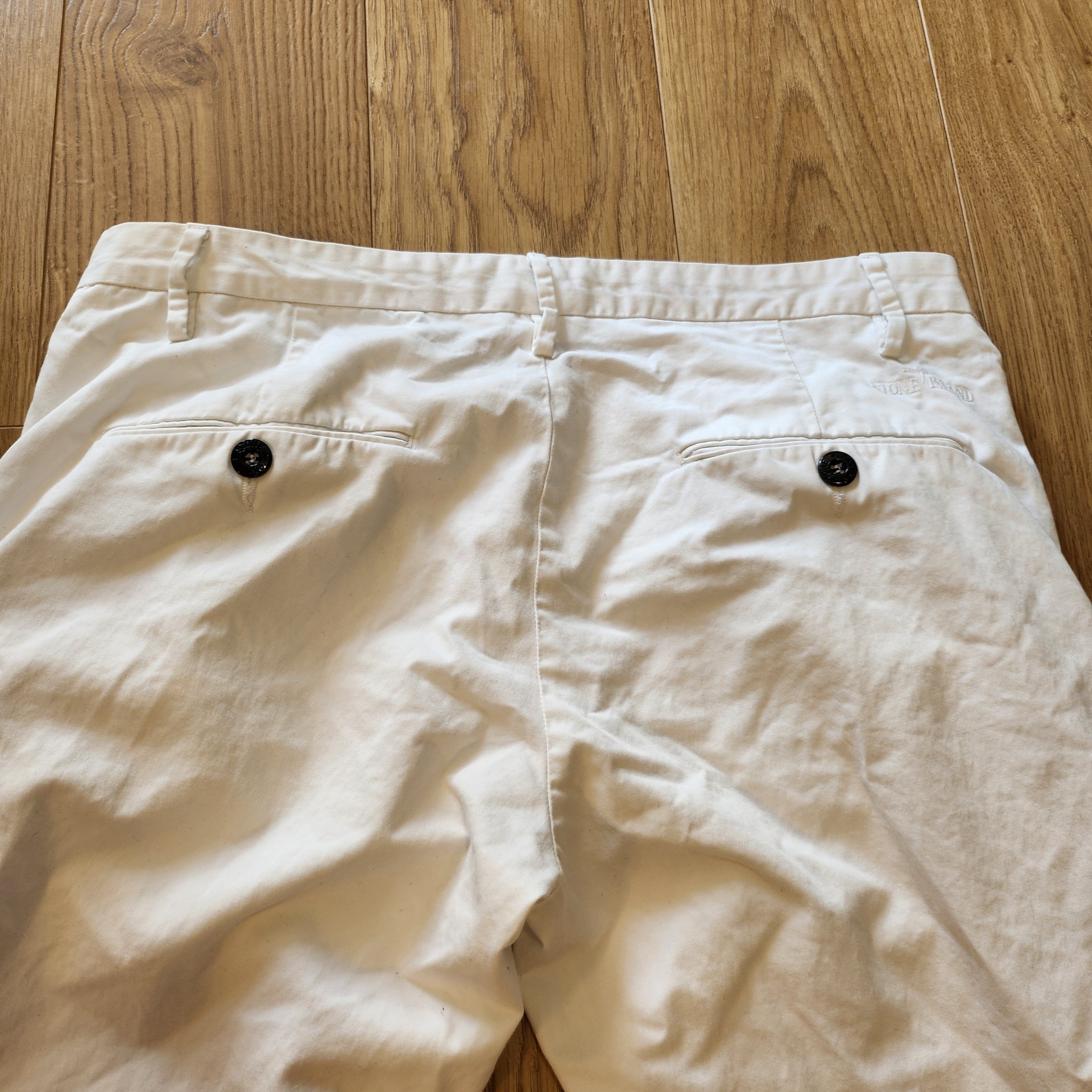 Stone Island SS10 Light White Pants Size US 33 - 9 Thumbnail