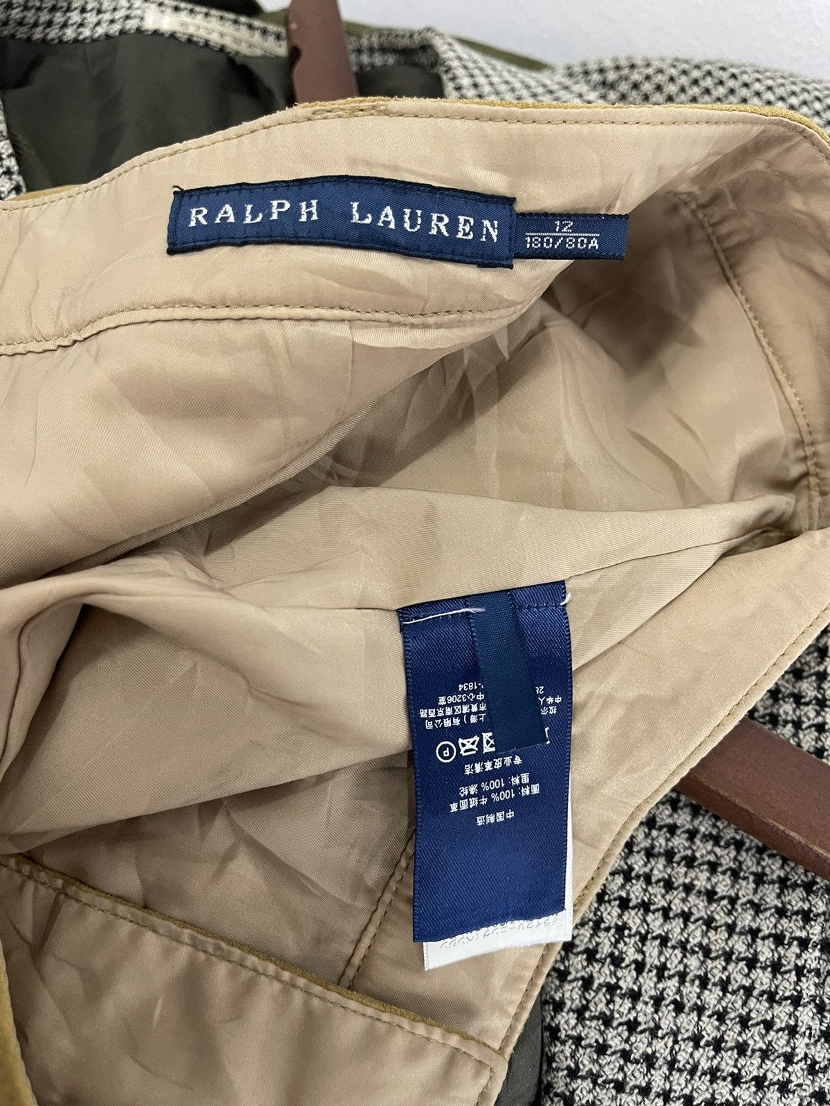 Polo Ralph Lauren × Ralph Lauren × Vintage VINTAGE RALPH LAUREN PRL SUEDE MIDI SKIRT Size 34" / US 12 / IT 48 - 6 Thumbnail