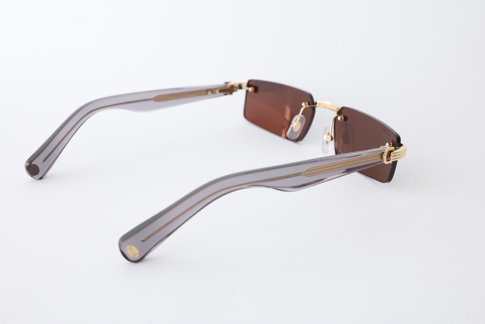 Cartier New Cartier eyewear optical sunglasses CT0537S 001 gold Size ONE SIZE - 7 Thumbnail