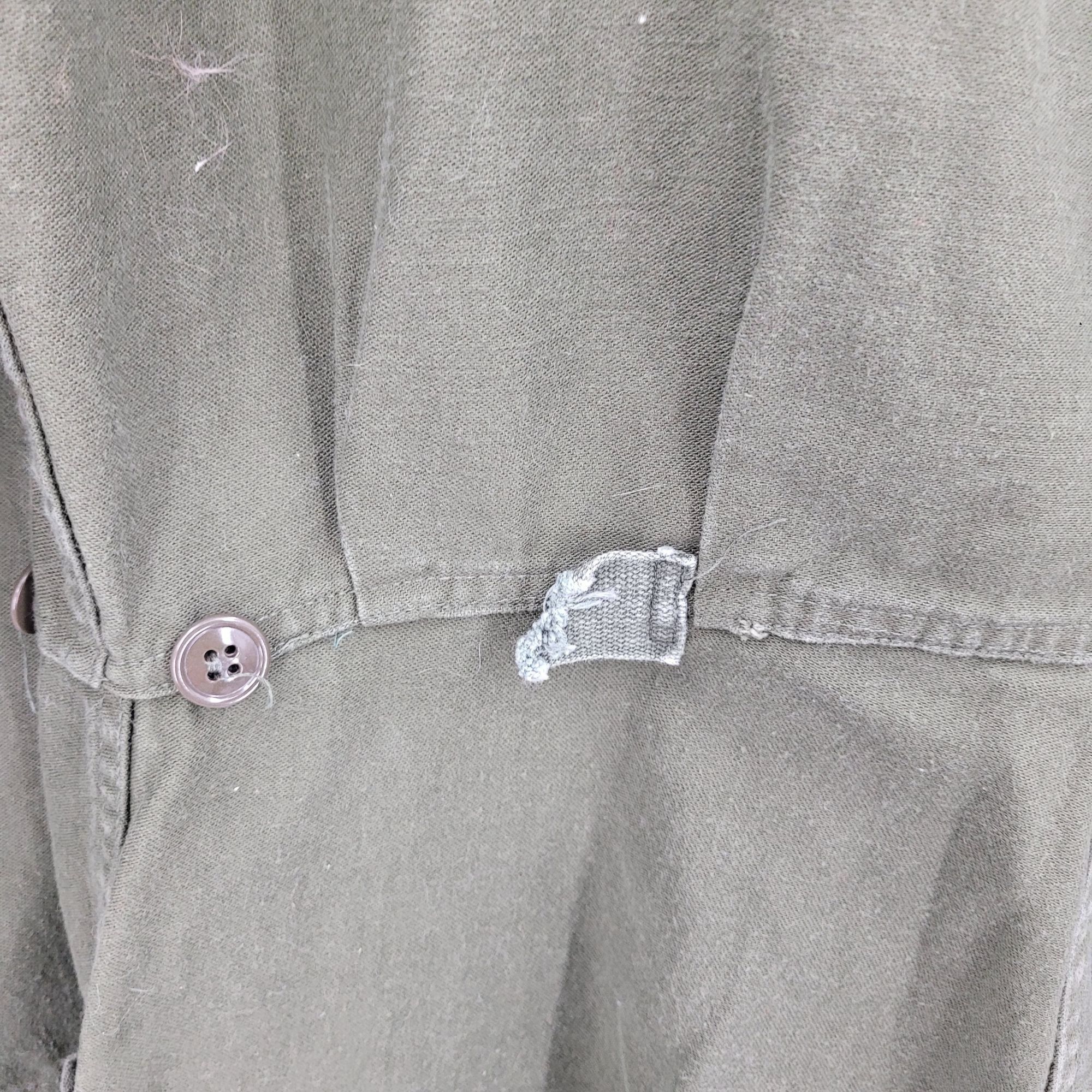 Vintage Vintage US Army OG-107 Cotton Sateen Coveralls M Army Green Size US 36 / EU 52 - 10 Thumbnail