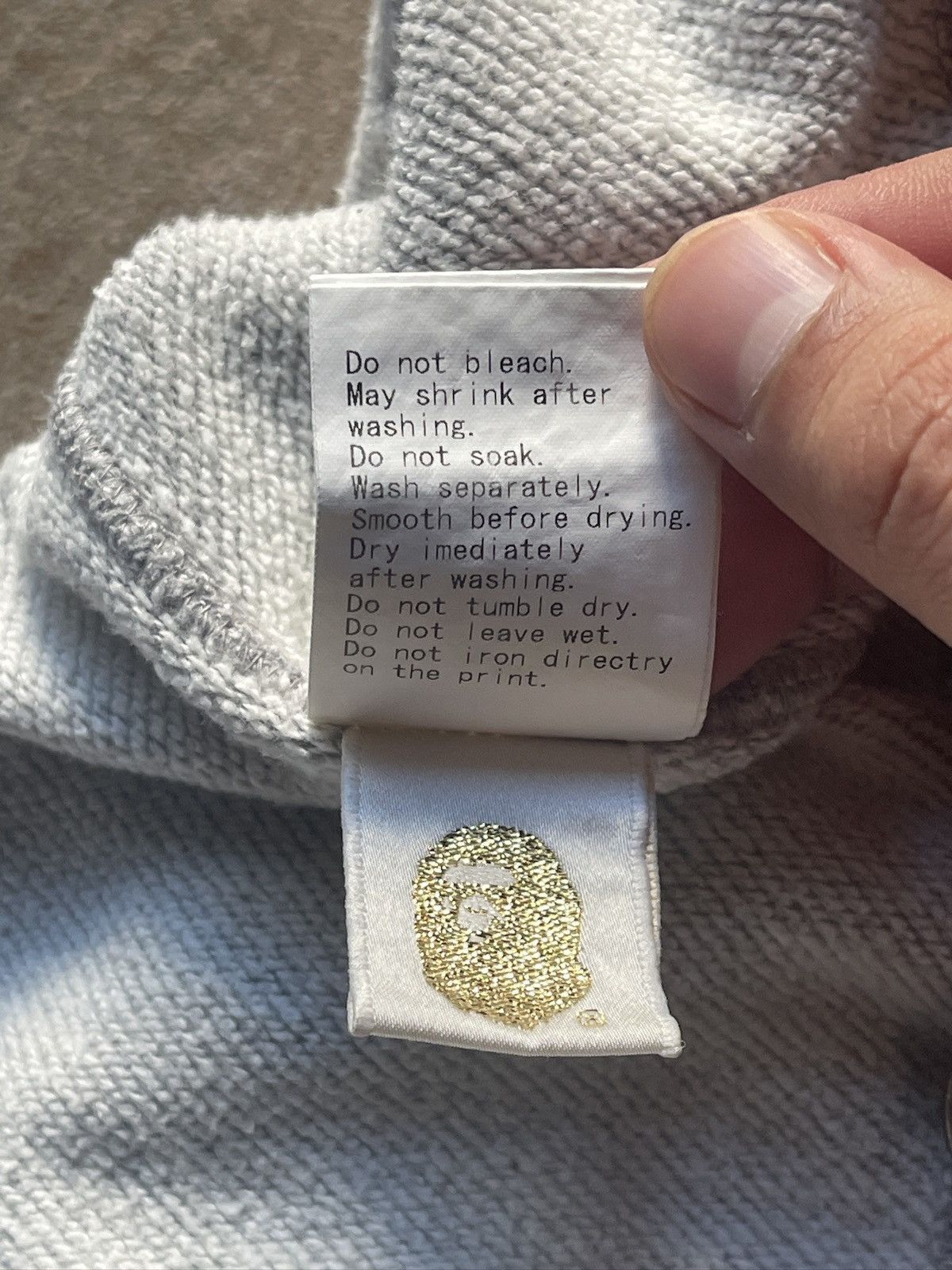 Bape A Bathing Ape multi logo hoodie Size US L / EU 52-54 / 3 - 9 Thumbnail