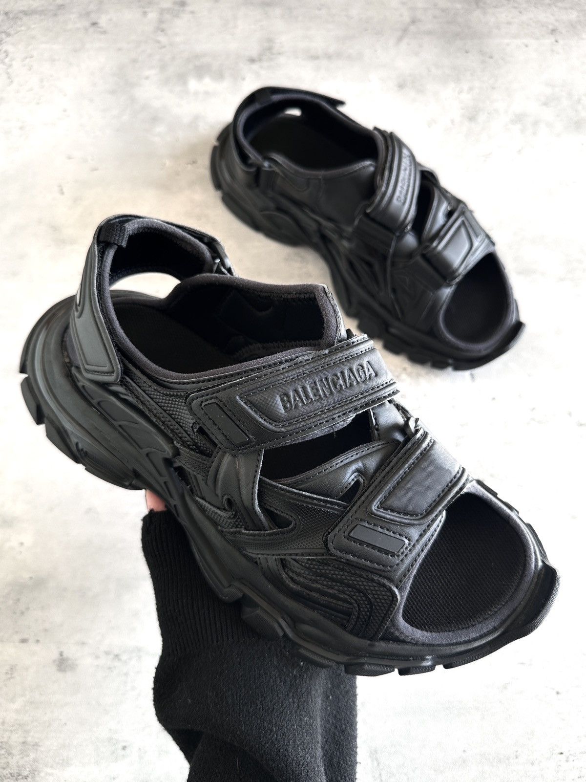 Balenciaga TRACK SANDALS Size US 8 / EU 41 - 7 Thumbnail