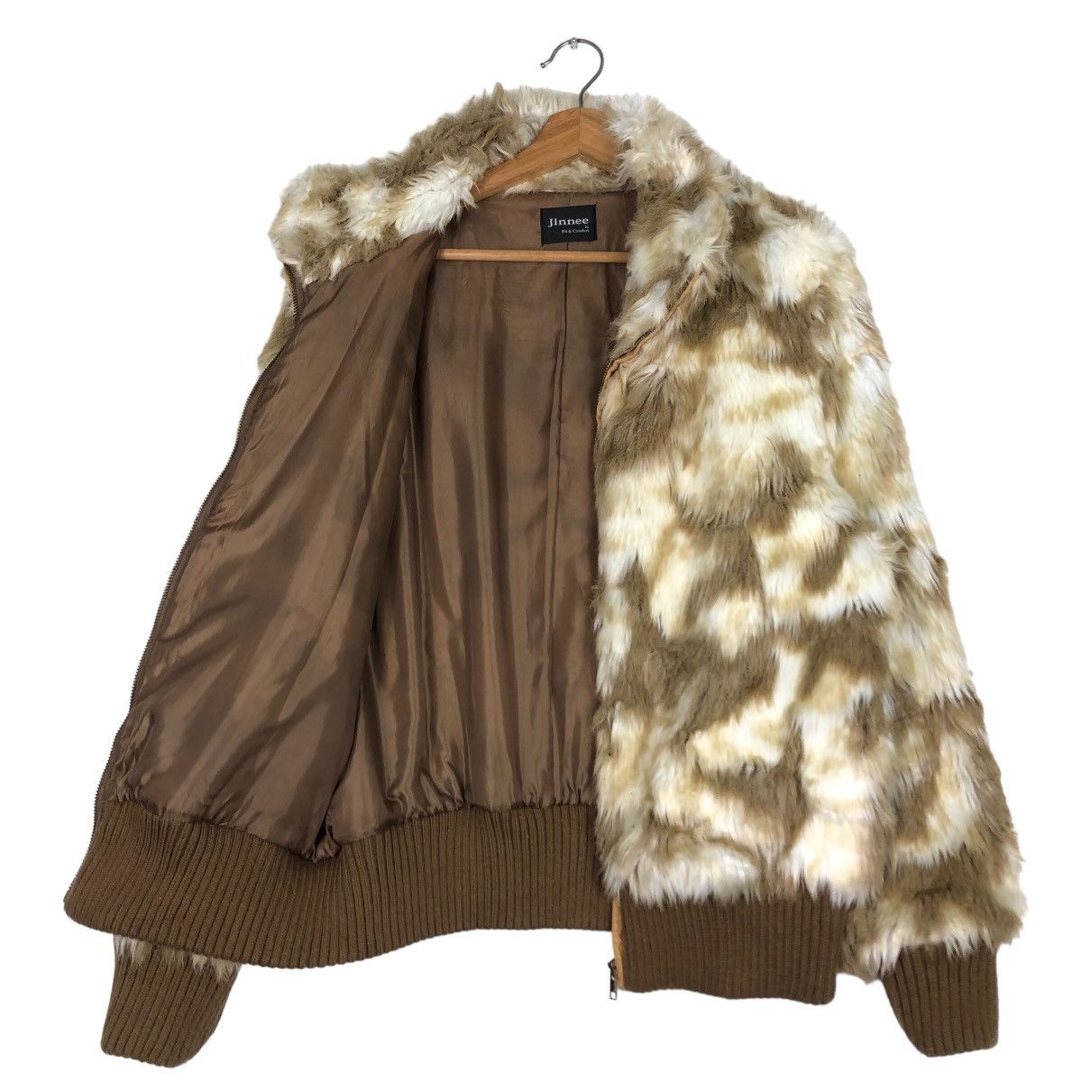 Japanese Brand 🔥Vtg Bomber Jacket Jinnee Mink Fur Inspire Issey Miyake Size US L / EU 52-54 / 3 - 10 Thumbnail
