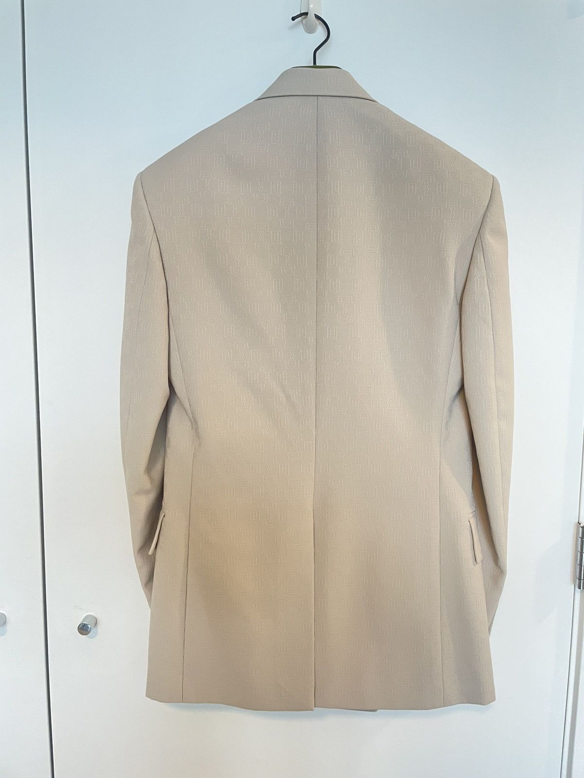 Gucci Authentic Gucci Men's Ivory Double-Breasted Blazer Suit Size US XS / EU 42 / 0 - 3 Thumbnail