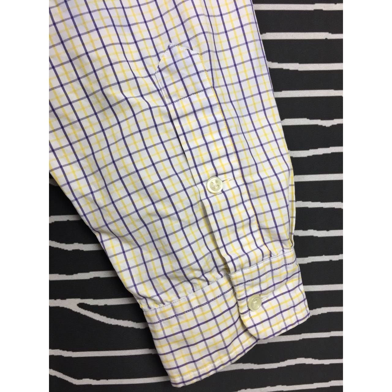 Ralph Lauren × Vintage Vtg Ralph Lauren Blake Two-Ply Cotton Plaid Shirt Size US L / EU 52-54 / 3 - 9 Thumbnail