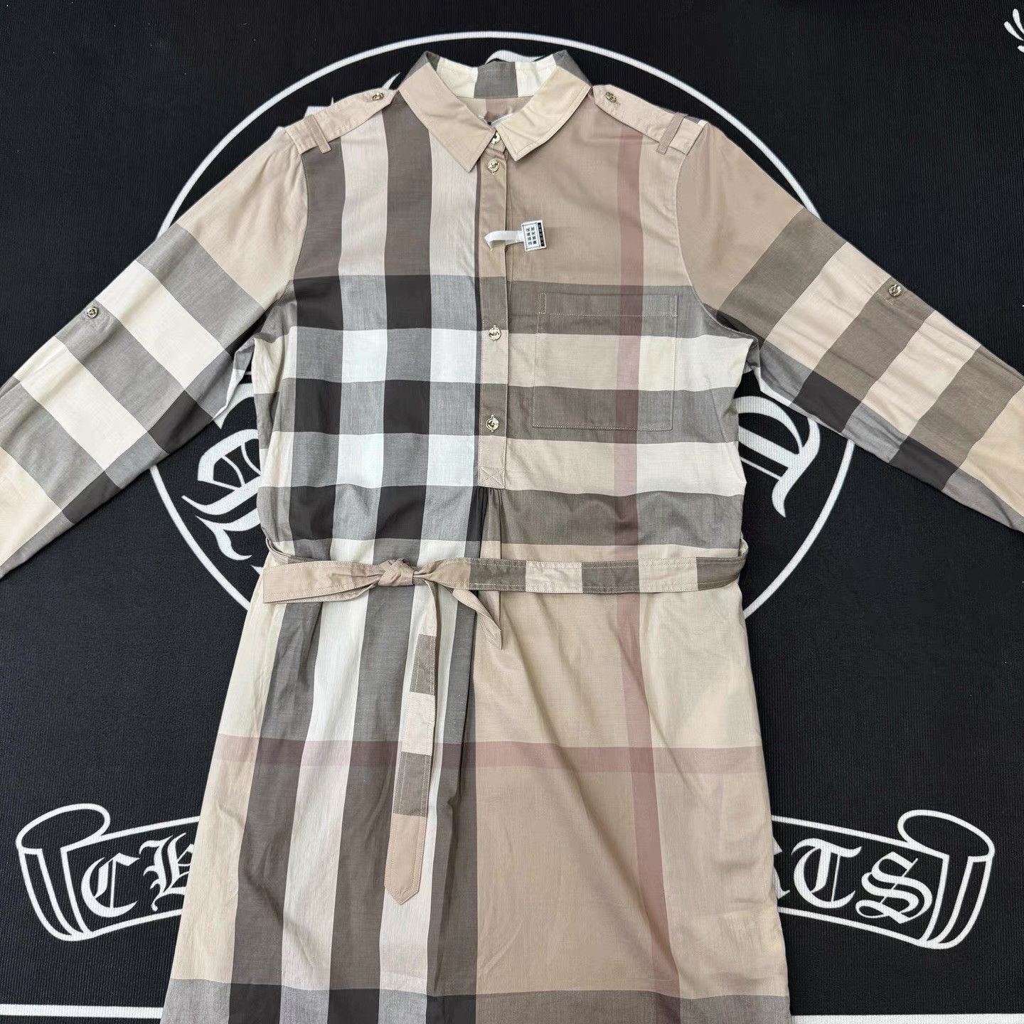 Burberry Burberry Classic Check Dress Q10 Size 32" / US 10 / IT 46 - 1 Thumbnail