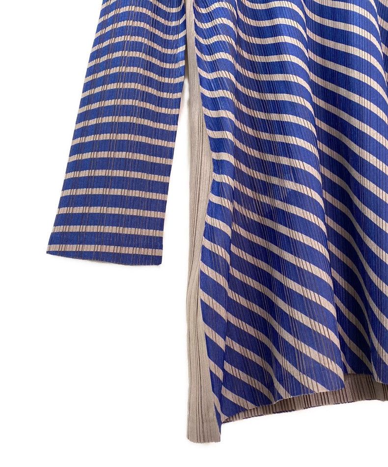 Issey Miyake Issey Miyake size:3 Blue and purple twill two-color pleate Size XS / US 0-2 / IT 36-38 - 3 Thumbnail