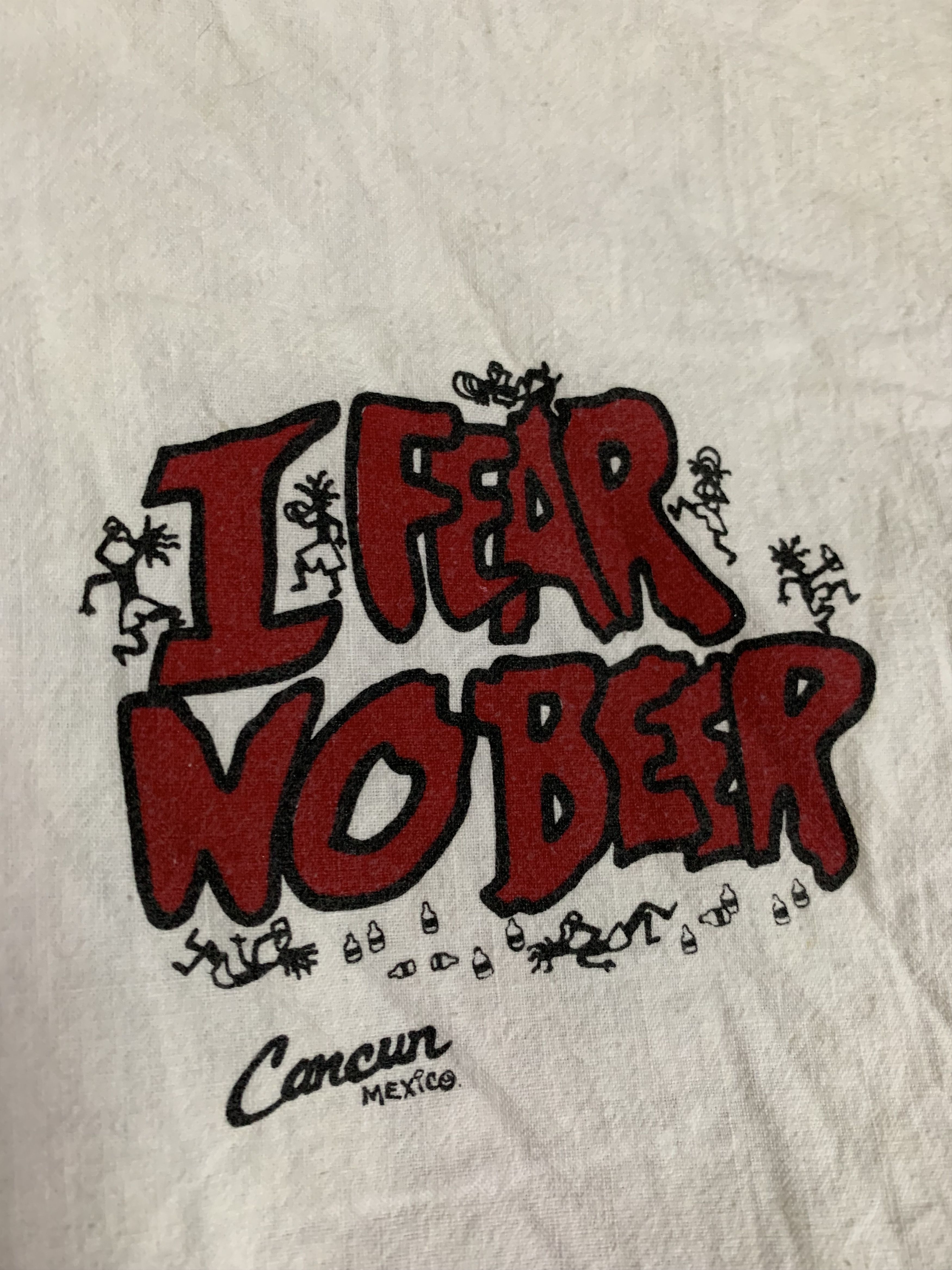 Vintage Vintage I Fear No Bear Mexico Jacket Windbreaker Baggy 90s Size US S / EU 44-46 / 1 - 3 Thumbnail