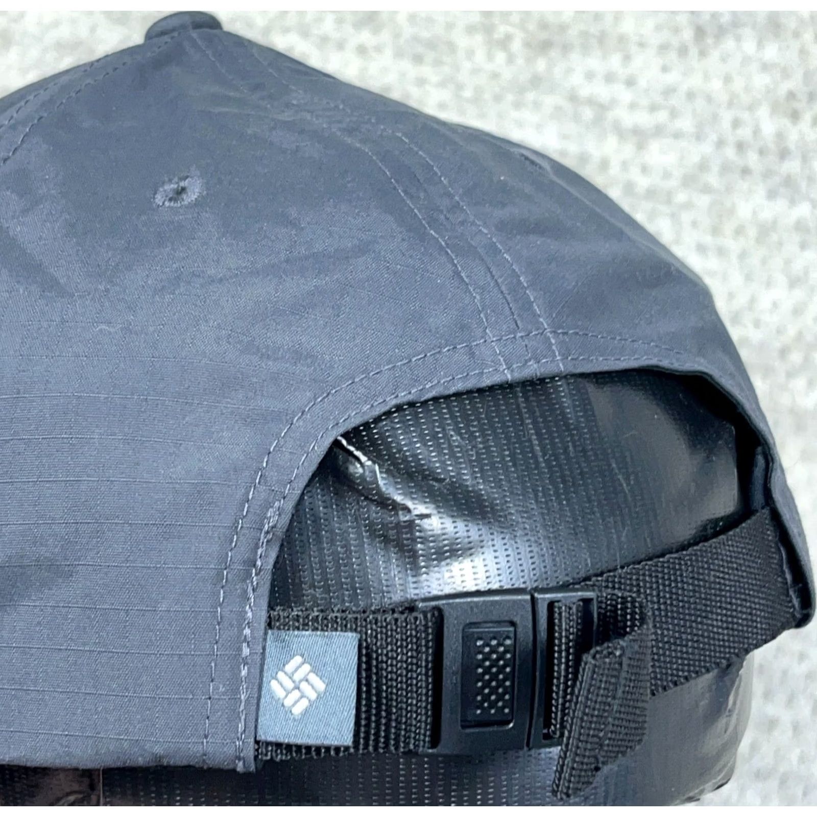 Vintage Columbia Hat Cap Snap Back Gray Performance Rip Stop Outdoor Hiking Baseball Size ONE SIZE - 3 Thumbnail