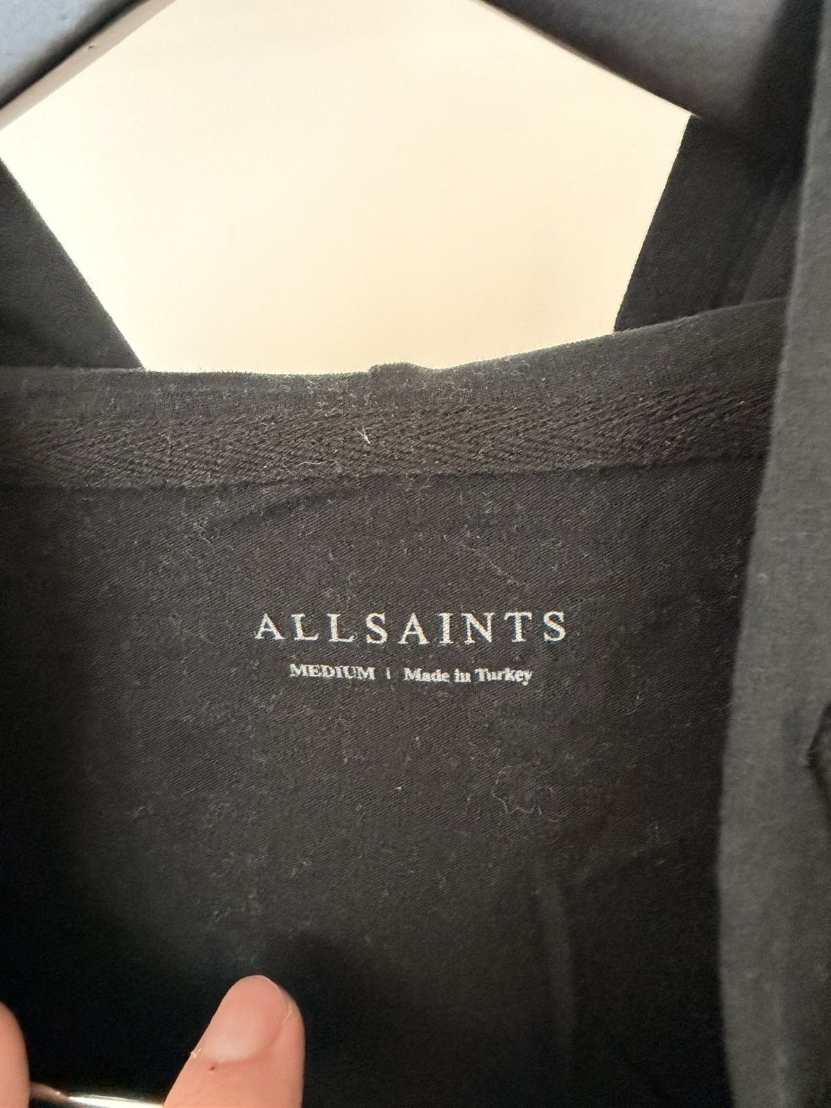 Allsaints All Saints Zip Up Hoodie Size US M / EU 48-50 / 2 - 2 Thumbnail
