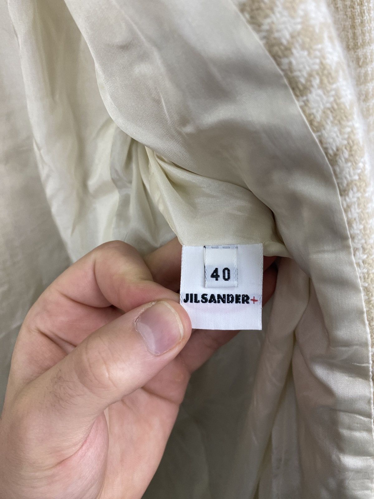 Jil Sander Vintage Jil Sander Plus Blazer made in Italy Rare Retro Y2K Size S / US 4 / IT 40 - 6 Thumbnail