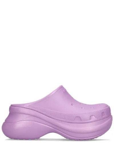 Balenciaga × Crocs Balenciaga Crocs plastic clog mules Size US 8.5 / IT 38.5 - 3 Thumbnail