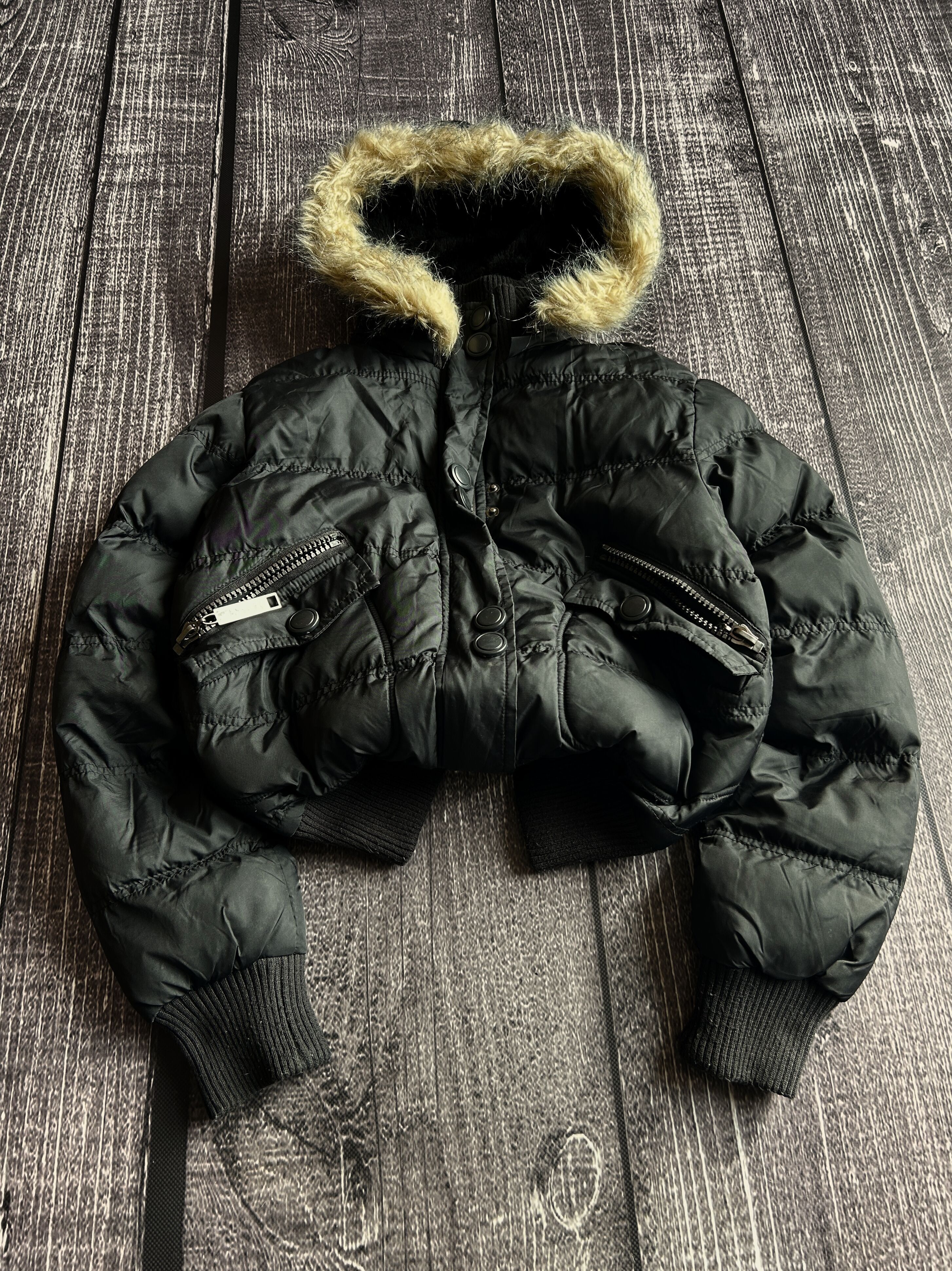 ジャケット・アウター fur jacket black 00s archive opium carti If Six Was Nine × Le Grande Bleu (L.G.B.) × Yohji Yamamoto