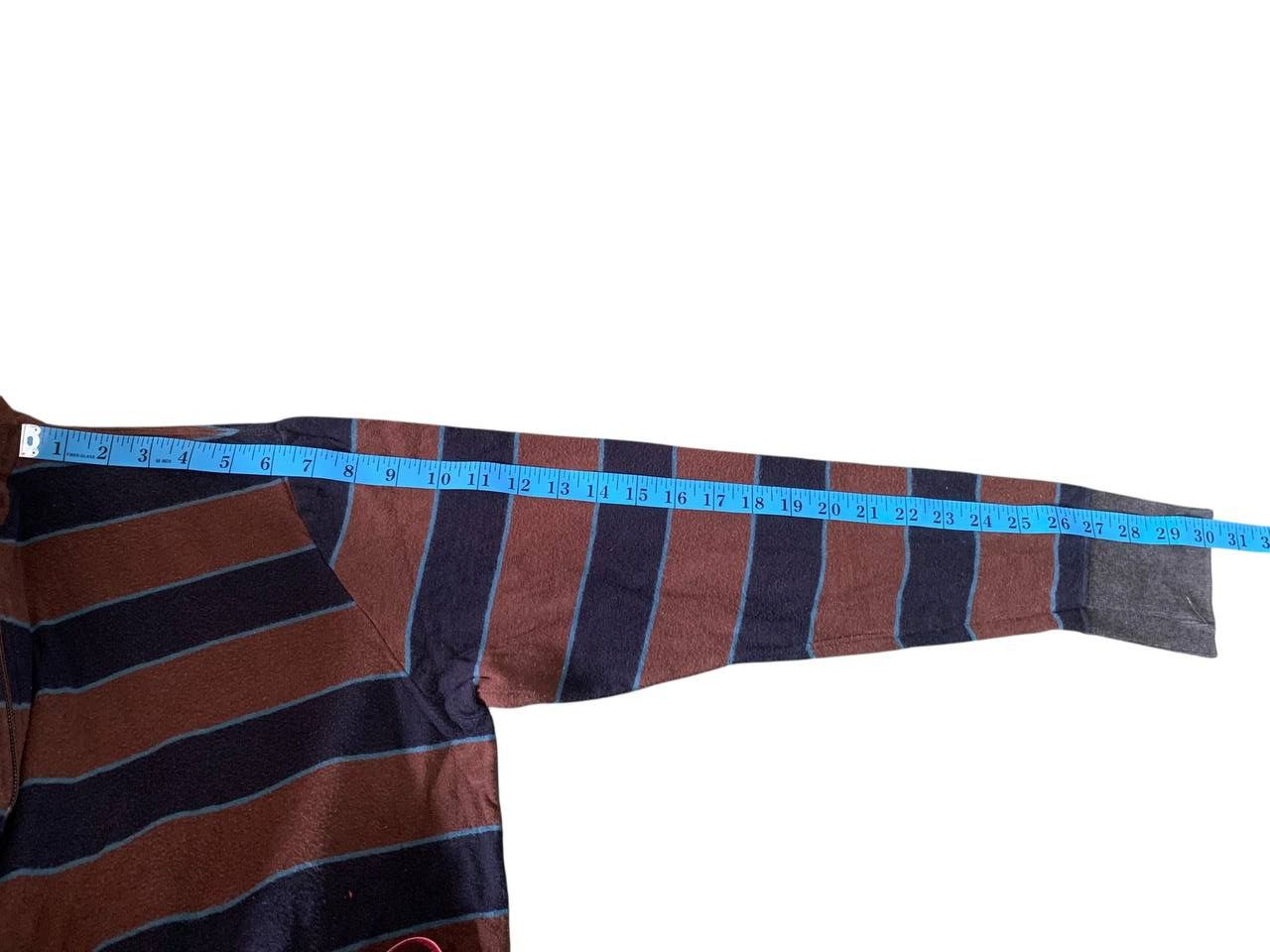 Paul Smith Vintage Paul Smith Stripe Half Zip Stripe Jumper Size US L / EU 52-54 / 3 - 7 Thumbnail