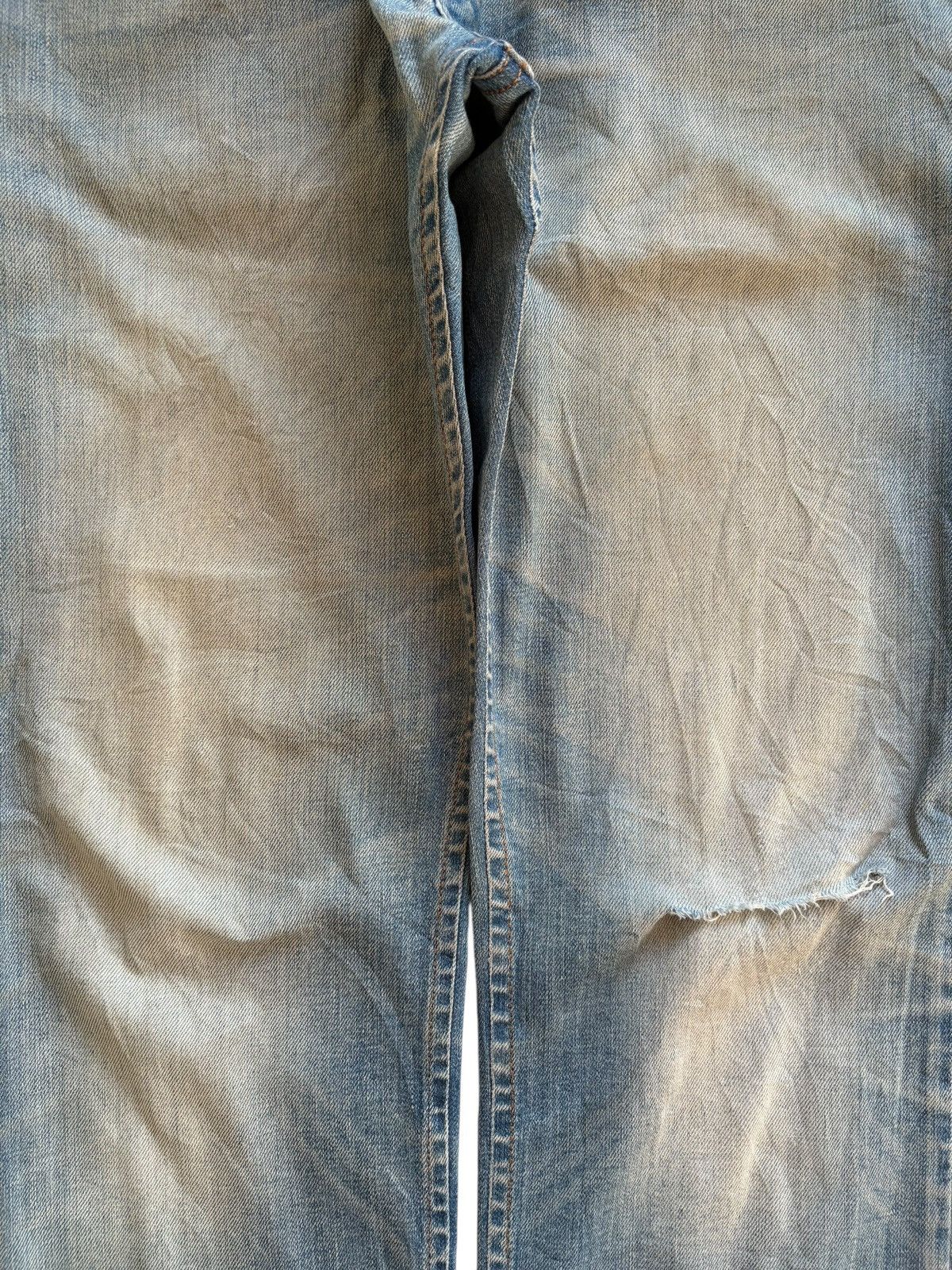 Diesel Vintage Diesel Iakop Button Fly Mud Wash Ripped Jean Size US 32 / EU 48 - 5 Thumbnail
