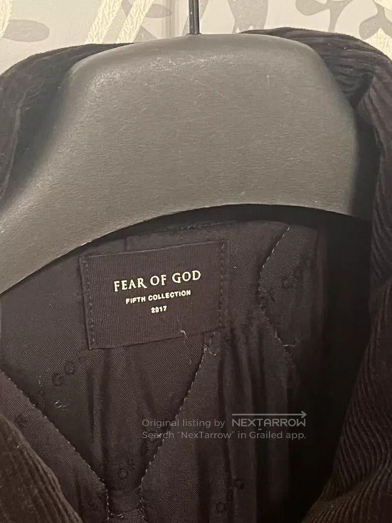 Fear of God Fear of God Season 5: Corduroy baseball jacket Size US XL / EU 56 / 4 - 2 Thumbnail