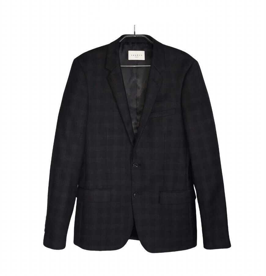Sandro Sandro Paris Wool Blazer Mens 48 Size 48S - 1 Thumbnail