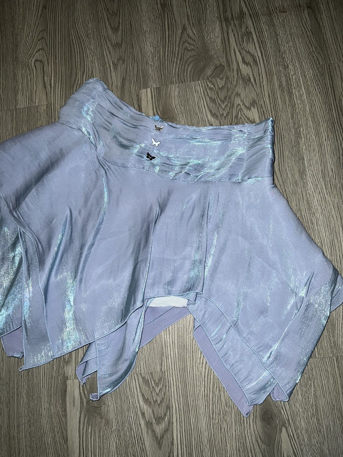 Japanese Brand Fairy asymmetric butterfly mini skirt🦋 🧚🏻‍♀️ Size 24" / US 00 / IT 34 - 8 Thumbnail