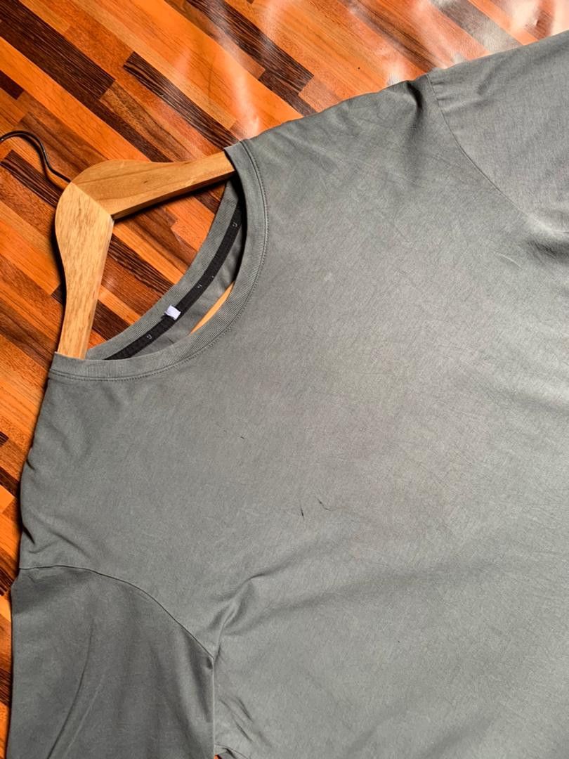 Jil Sander e31 single stitch Jil Sander J+ Essential Dark Grey Tee Size US L / EU 52-54 / 3 - 6 Thumbnail