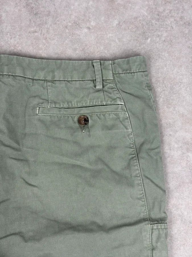 Maison Margiela SS2012 Maison Margiela Green Minimalist Shorts Size US 34 / EU 50 - 8 Thumbnail