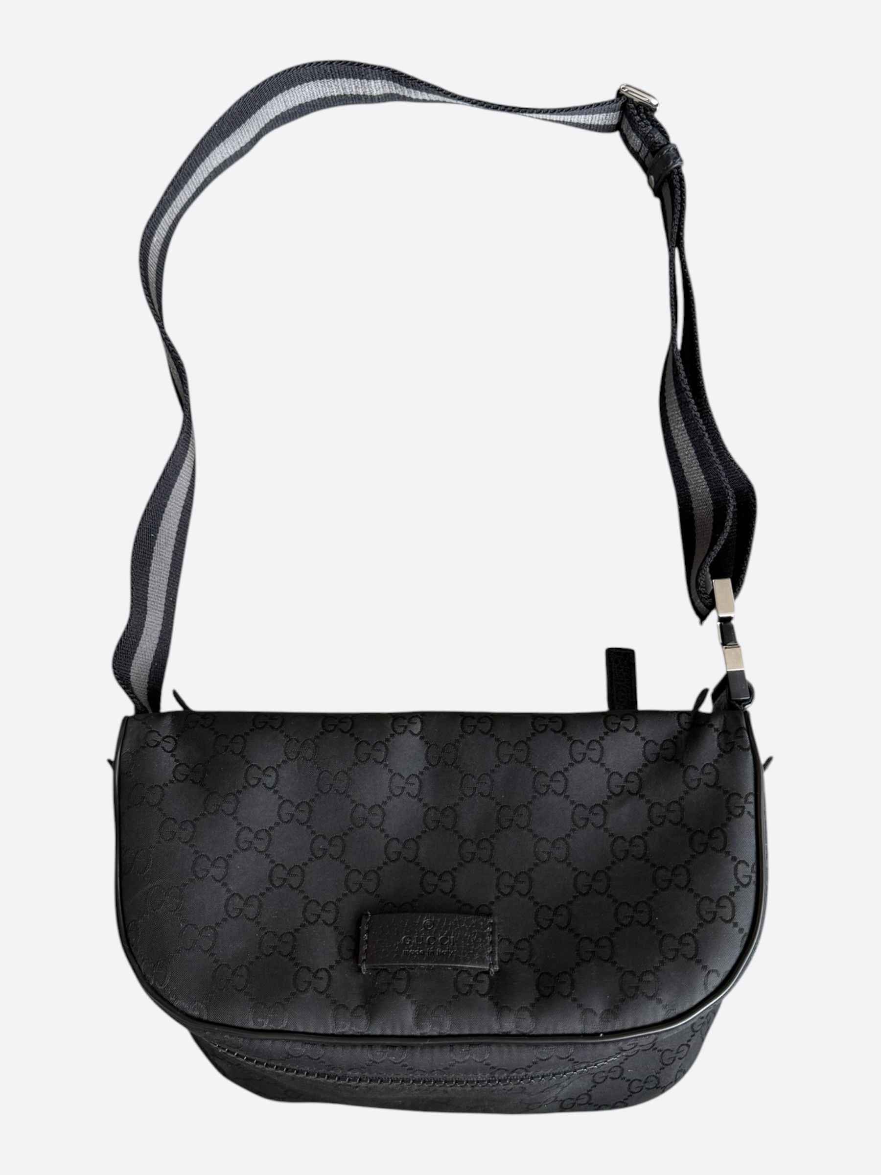 Gucci Gucci Black GG Monogram Sling Bag Size ONE SIZE - 1 Thumbnail