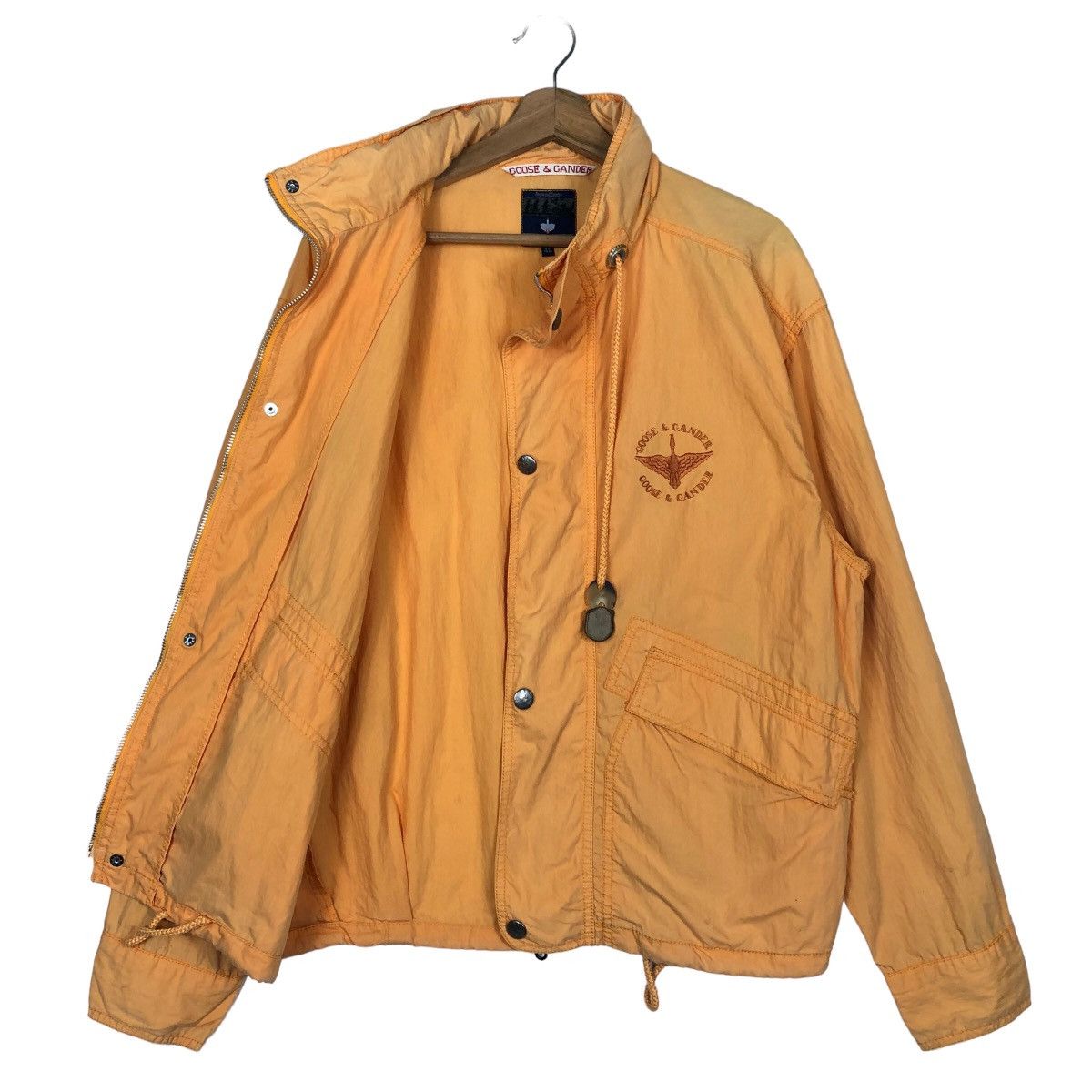 Japanese Brand 🔥90’s Vintage Bomber Jacket Parachute Design Goose & Gander Size US M / EU 48-50 / 2 - 8 Thumbnail