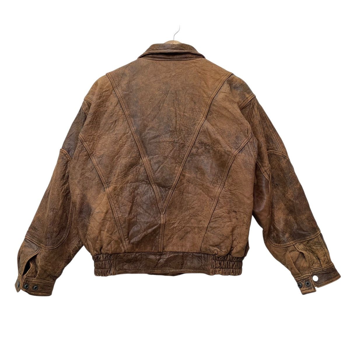 Japanese Brand × Vintage Vintage Japanese Brand Uno Uomo Leather Jacket Size US M / EU 48-50 / 2 - 2 Thumbnail