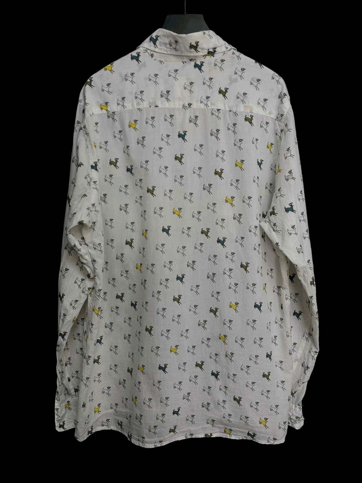 Paul Harnden Shoemakers Paul Harnden Shoemakers Deer Pattern Shirt Size US XS / EU 42 / 0 - 2 Thumbnail