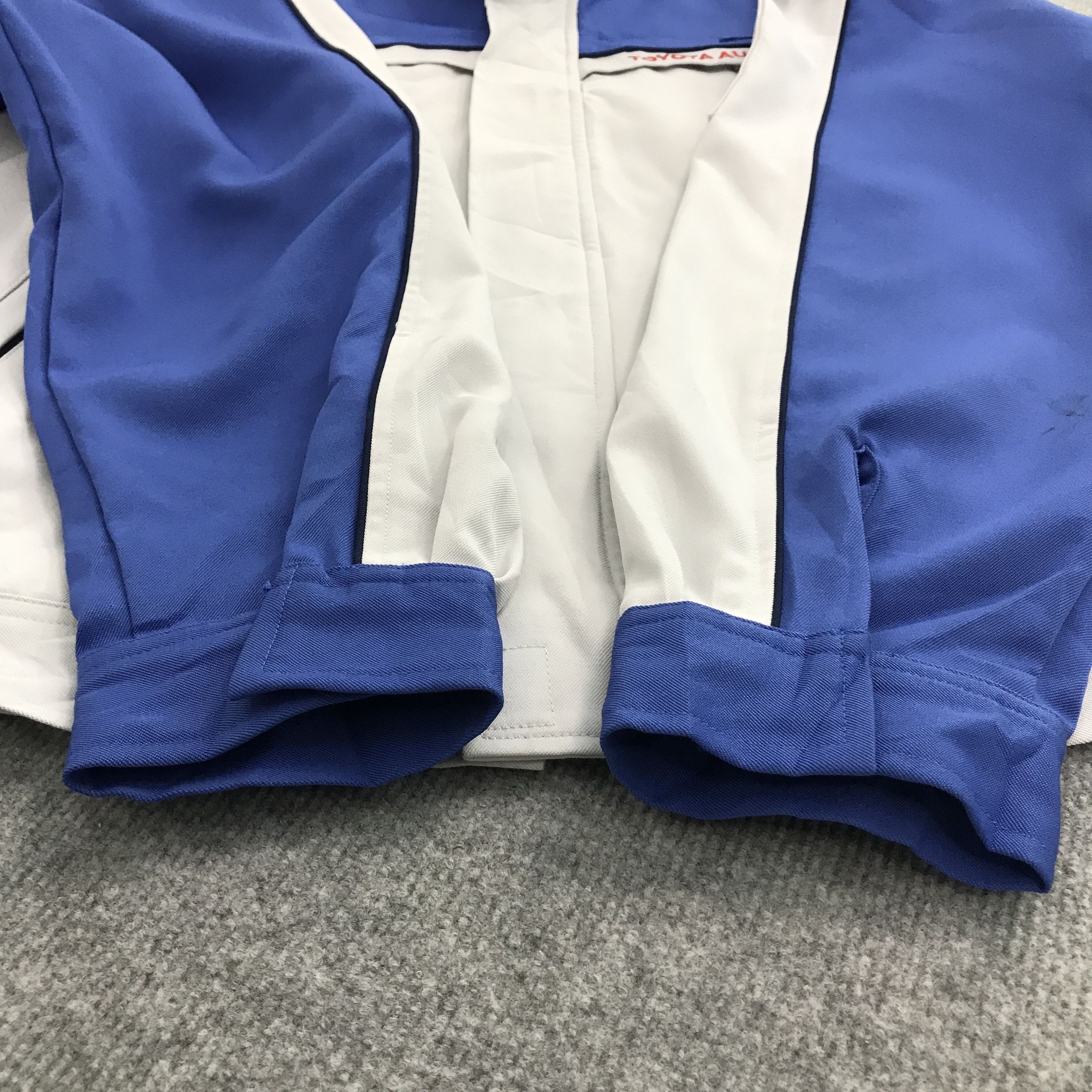 Japanese Brand TOYOTA AUTO BODY WORK UNIFORM JAPAN ZIPPER JACKET Size US XL / EU 56 / 4 - 3 Thumbnail