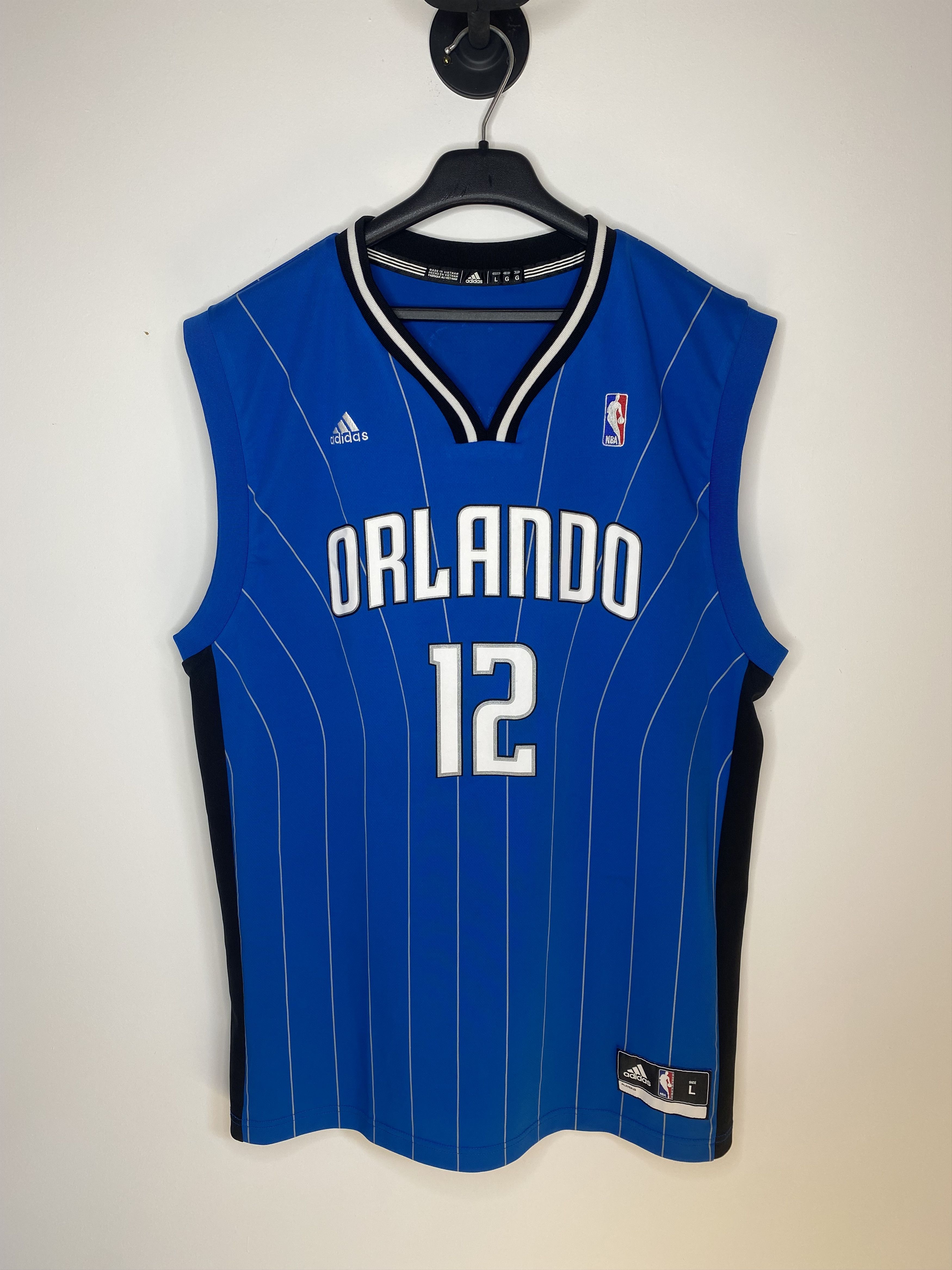 Adidas HOWARD #12 ORLANDO MAGIC 2010-12 AWAY SHIRT JERSEY SWINGMAN Size US L / EU 52-54 / 3 - 1 Thumbnail