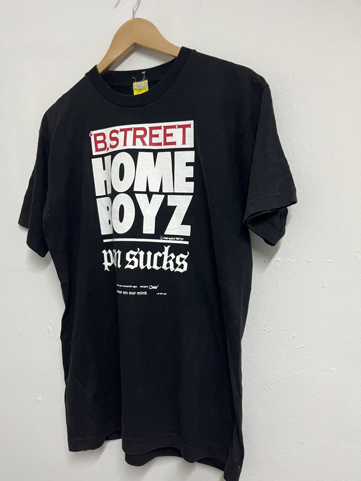 HOMME BOY CO. 💥Home Boyz Pain Sucks Japanese Brand Tee Size US M / EU 48-50 / 2 - 3 Thumbnail