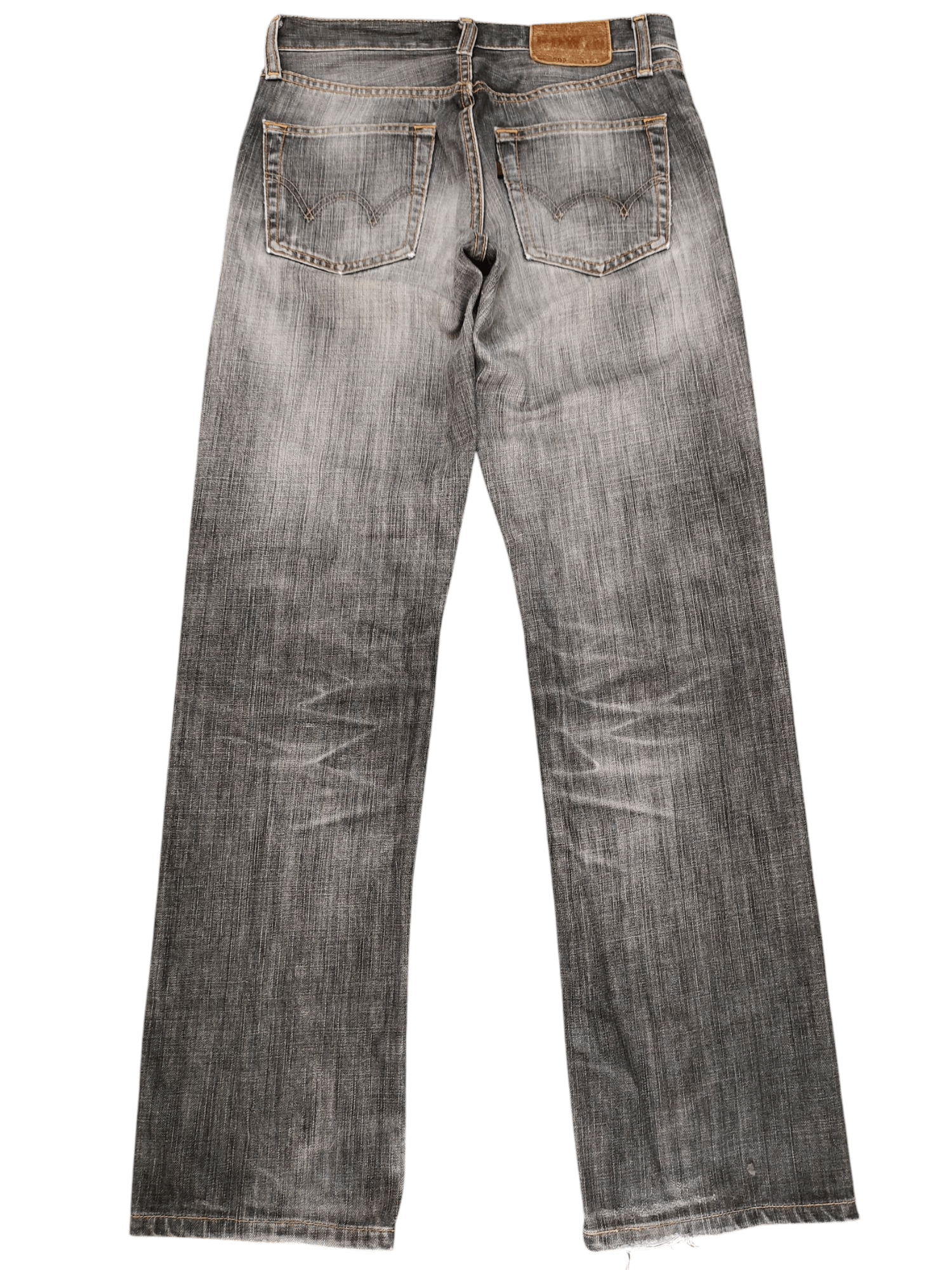 If Six Was Nine Vintage Y2k Edwin 503 Distress Faded Clawmark Denim Jeans Size US 28 / EU 44 - 9 Thumbnail