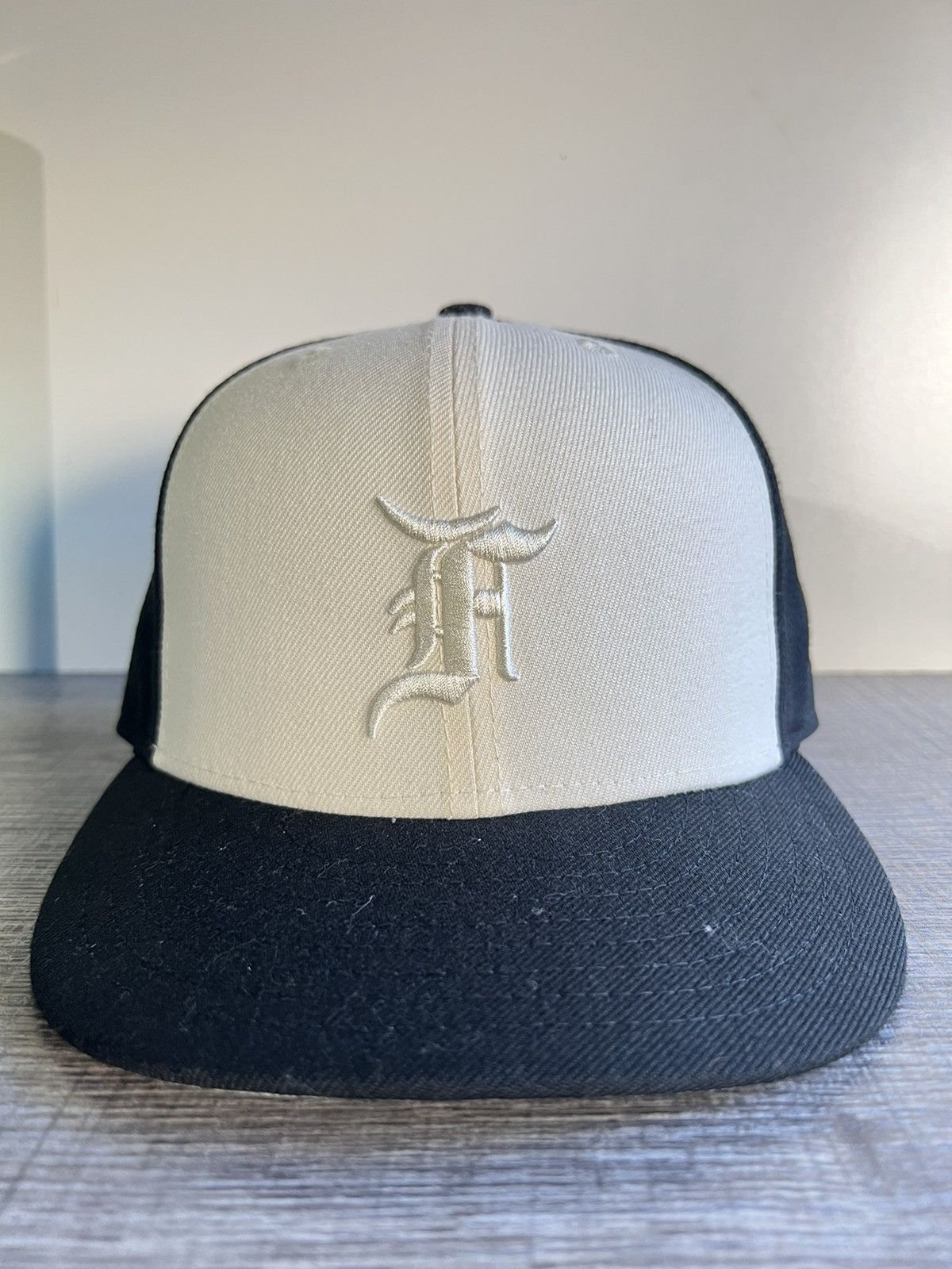 Essentials × Fear of God × New Era Fear of god Essentials x New Era 59Fifty Fitted Wool Hat Size ONE SIZE - 1 Thumbnail
