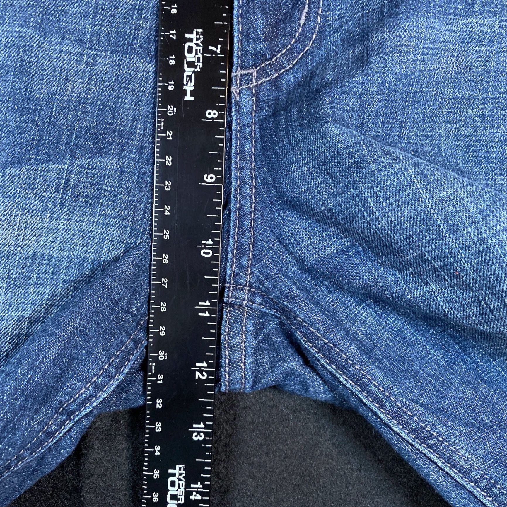 Vintage Chicos Womens Jeans Capri Denim Cotton Blend Stretch 0.5 30 in Waist High Rise 5-Pocket Blue Solid Regular Size S Mens Girls? Size 28" / US 6 / IT 42 - 6 Thumbnail