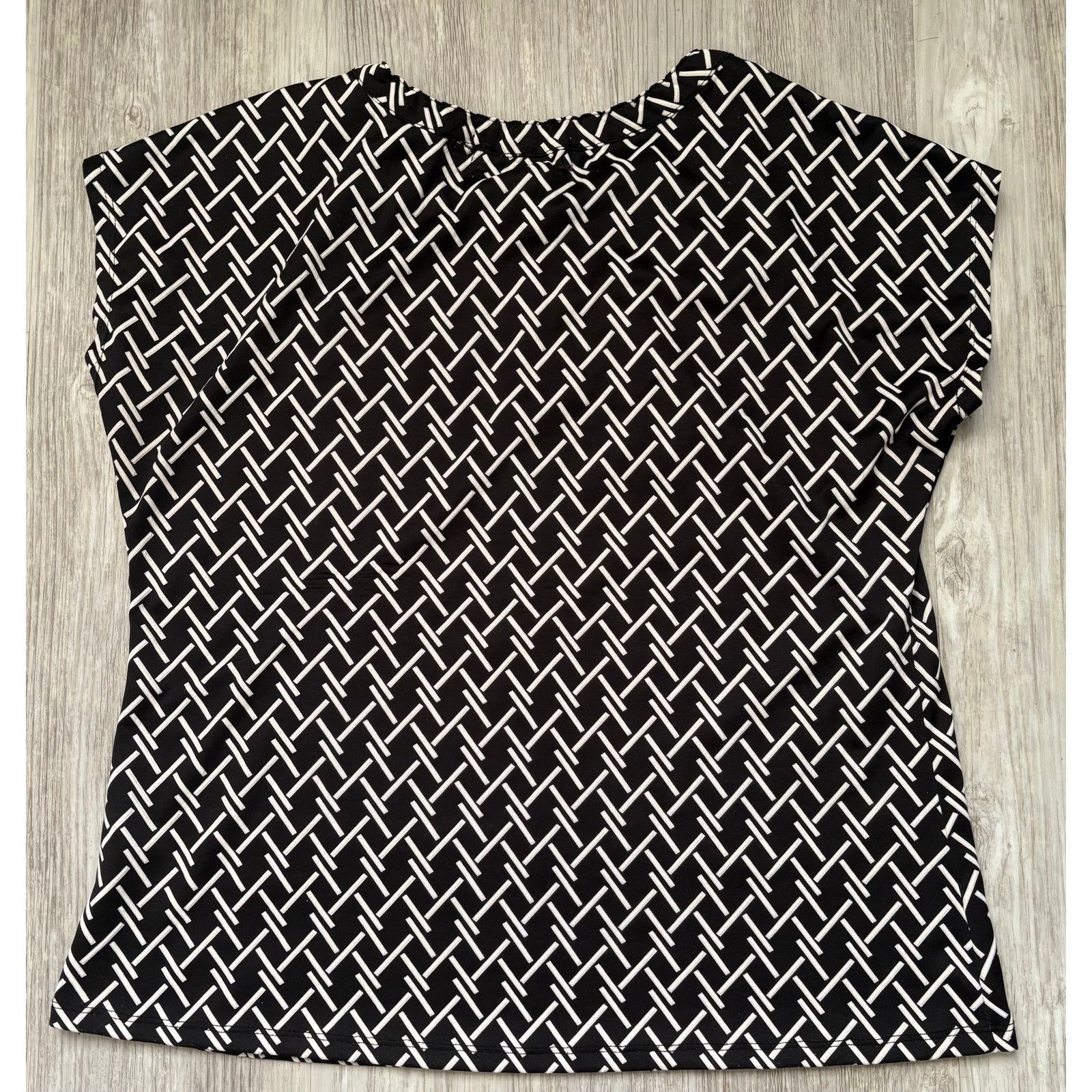 Other UK Juniper + Lime | Short Sleeve Blouse | Petite Medium Size M / US 6-8 / IT 42-44 - 2 Thumbnail