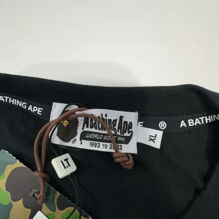 Bape A BATHING APE Men's Graphic Logo Long-Sleeve Tee Size US XL / EU 56 / 4 - 3 Thumbnail