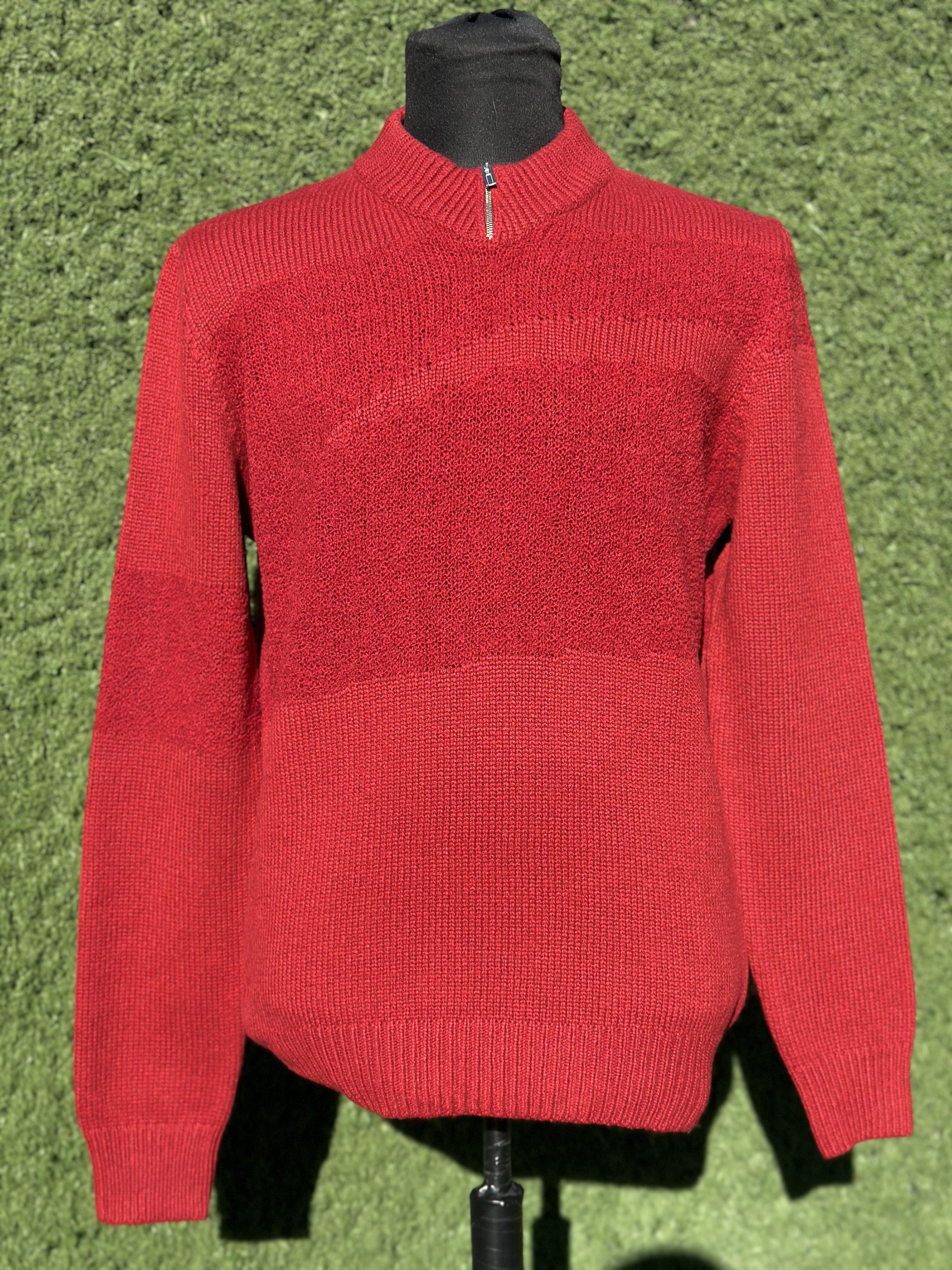 Hermes Rare Hermès Cashmere Blend Half-Zip Knit Sweater Size XL Size US XL / EU 56 / 4 - 6 Thumbnail