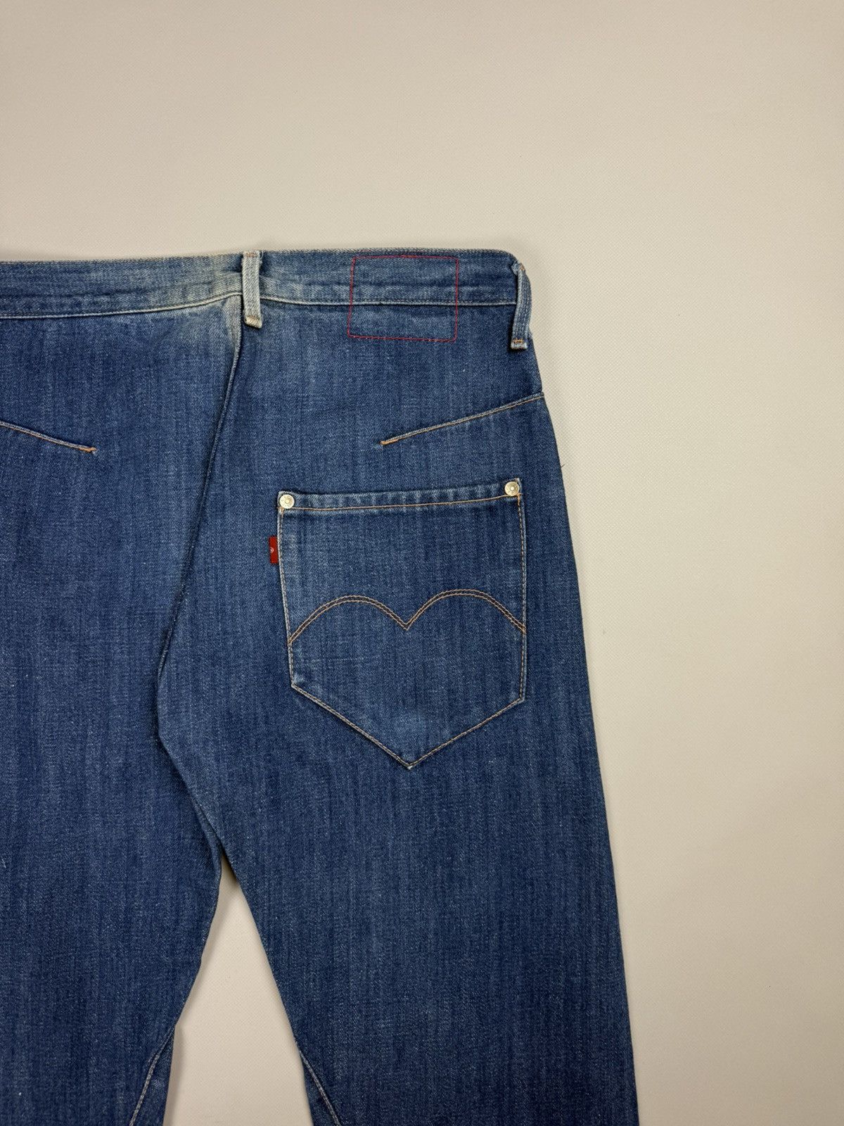 Levi's Rare Levis RED Vintage Selvedge Work Denim Engineered Jeans Size US 30 / EU 46 - 8 Thumbnail