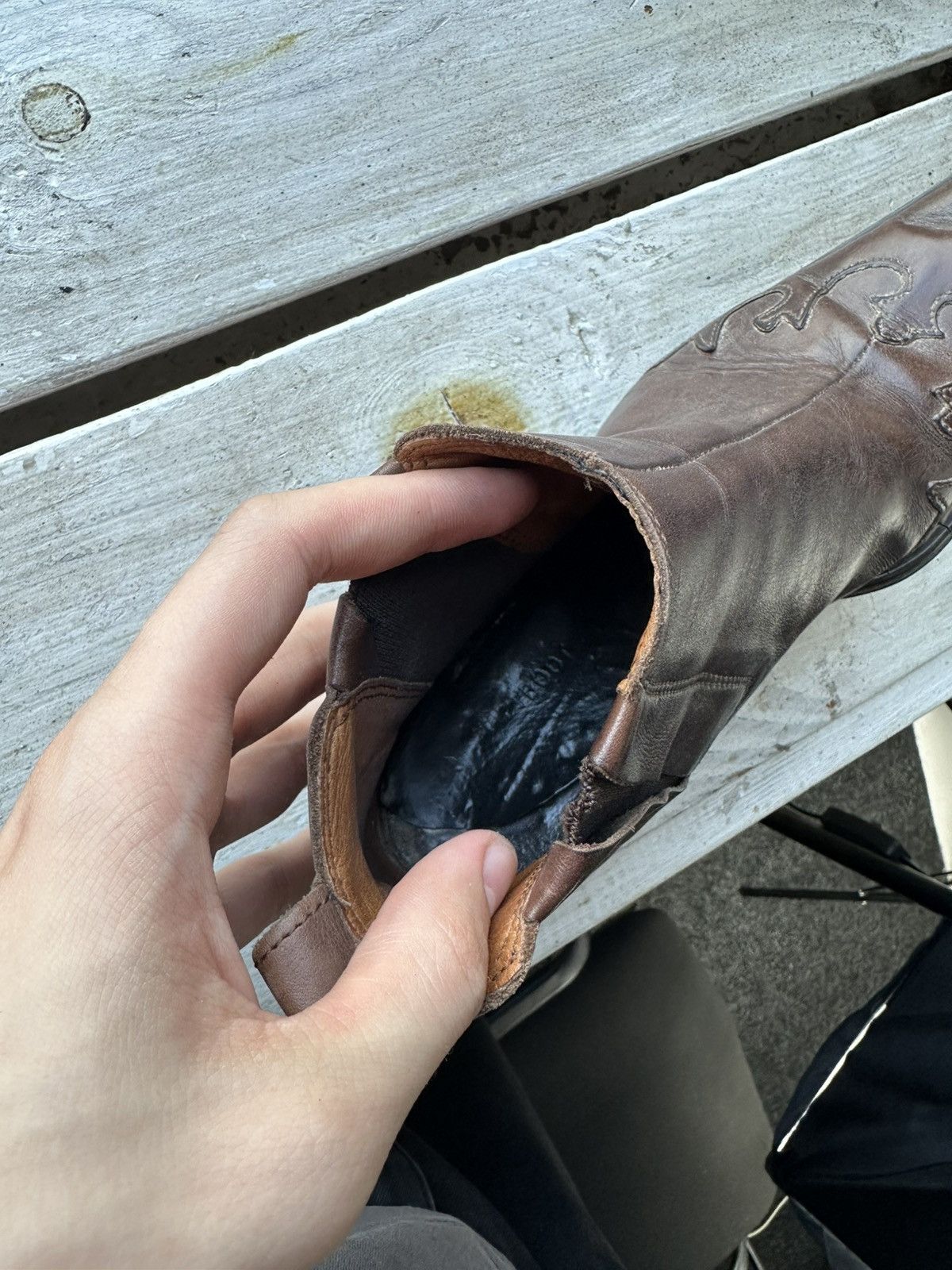 Other 🚨 WESTERN BROWN WOMEN Y2K BOOTS Y2K LEATHER SIZE 36 Size US 6 / IT 36 - 15 Thumbnail