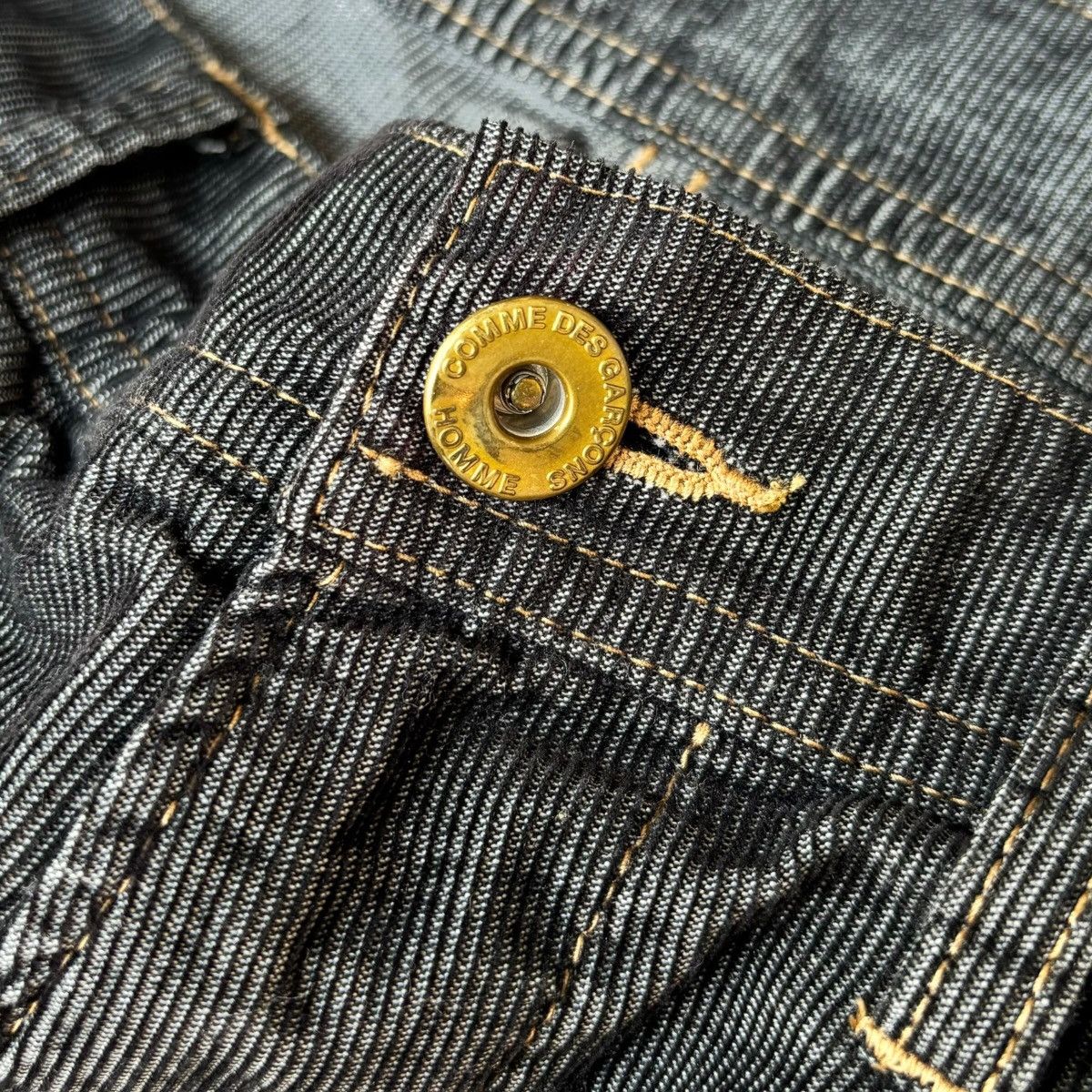Comme des Garcons × Comme des Garcons Homme VINTAGE COMME des GARCONS CORDUROY CARPENTER PANT Size US 32 / EU 48 - 6 Thumbnail