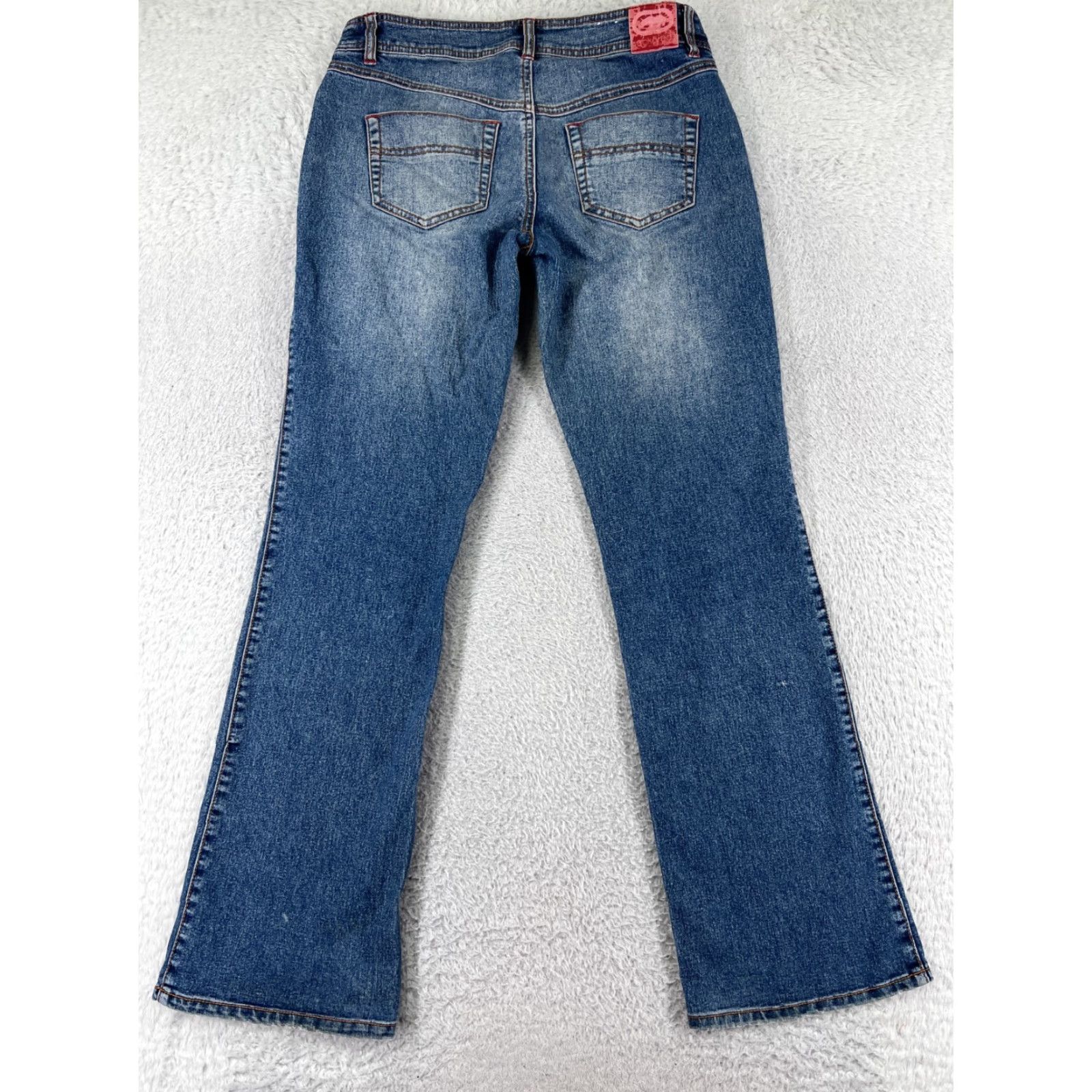 Ecko Unltd. VINTAGE Ecko Unltd. Jeans Denim Blue Bootcut 9 Womens Regular 30 in Inseam 32 in Cotton Stretch Jeans Size 30" / US 8 / IT 44 - 2 Thumbnail